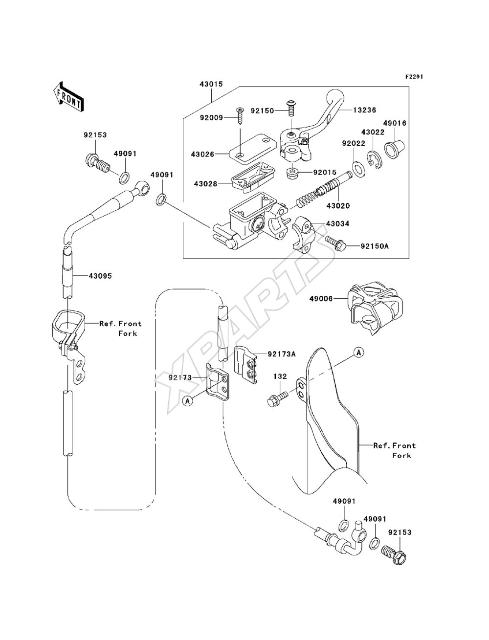 Billede til varegruppe Front Master Cylinder