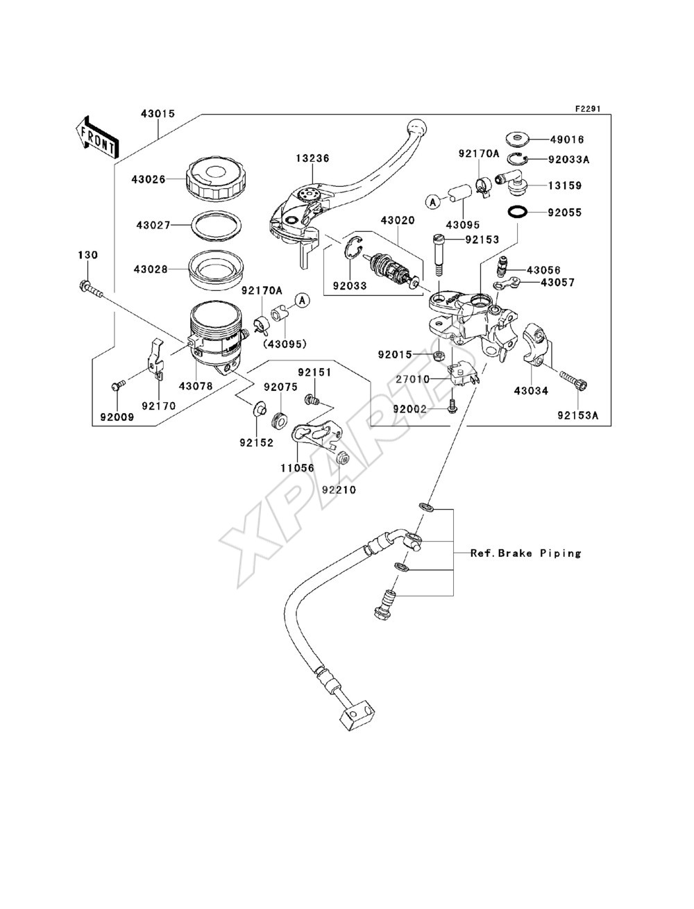 Billede til varegruppe Front Master Cylinder