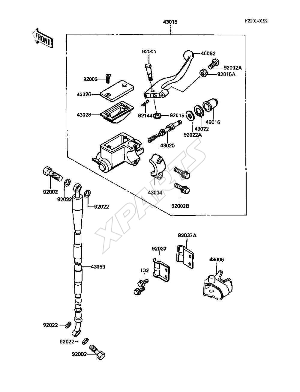 Billede til varegruppe Front Master Cylinder