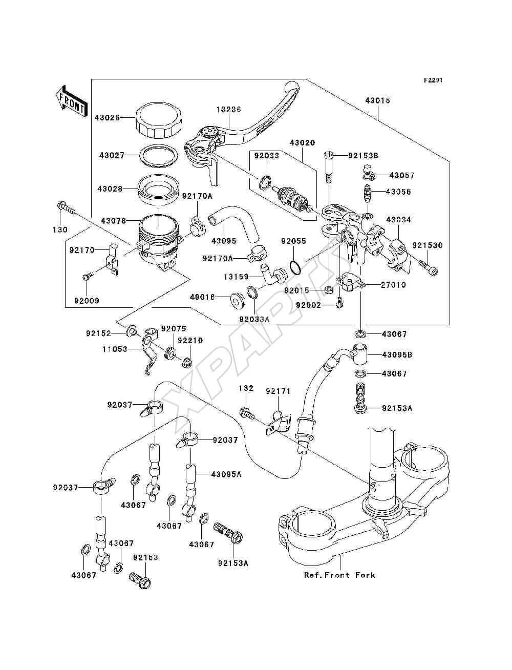 Billede til varegruppe Front Master Cylinder