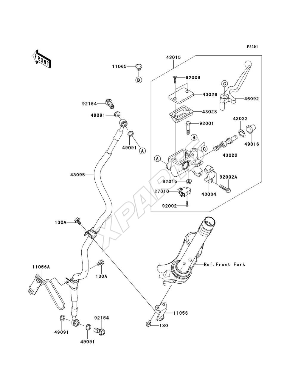 Billede til varegruppe Front Master Cylinder