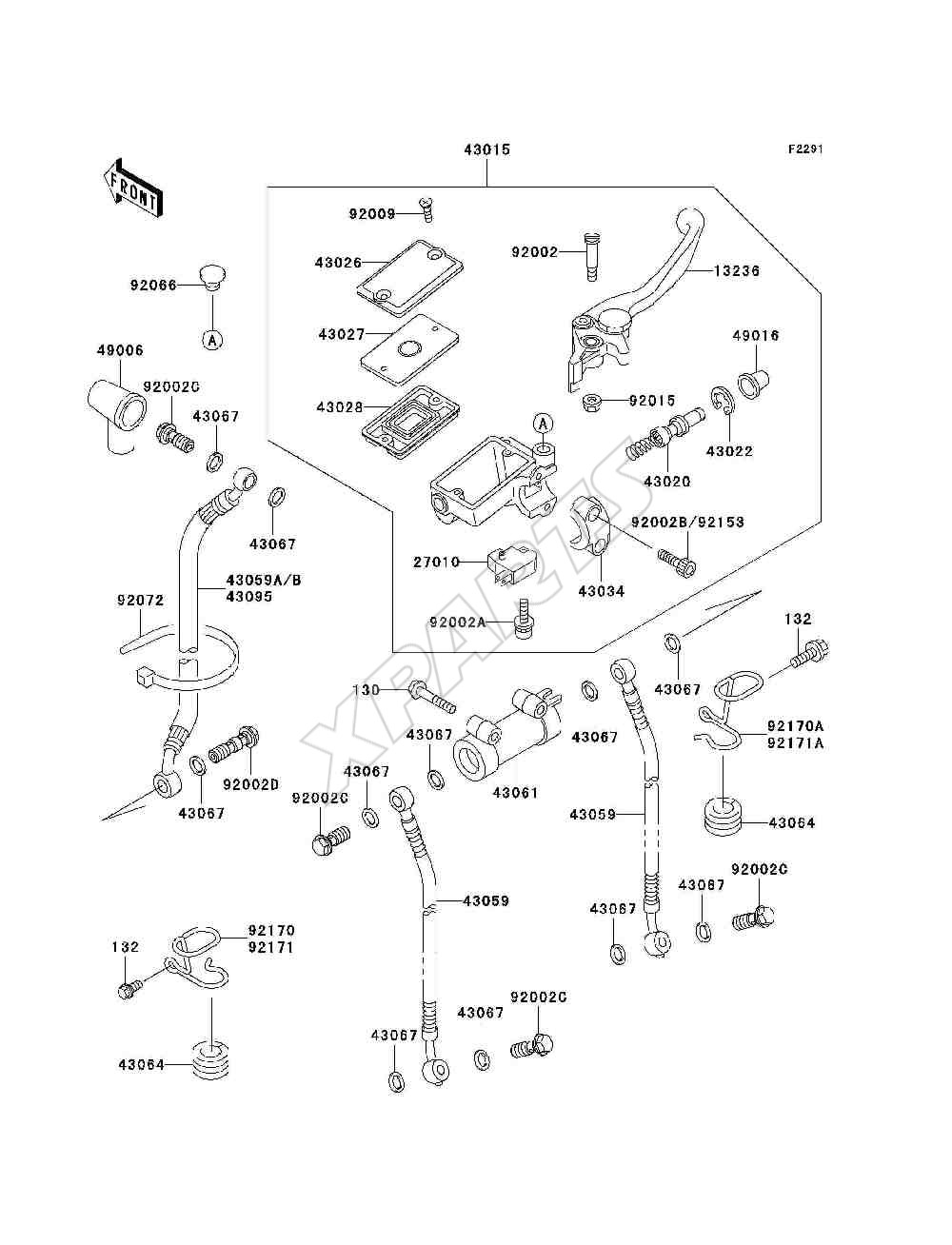 Billede til varegruppe Front Master Cylinder