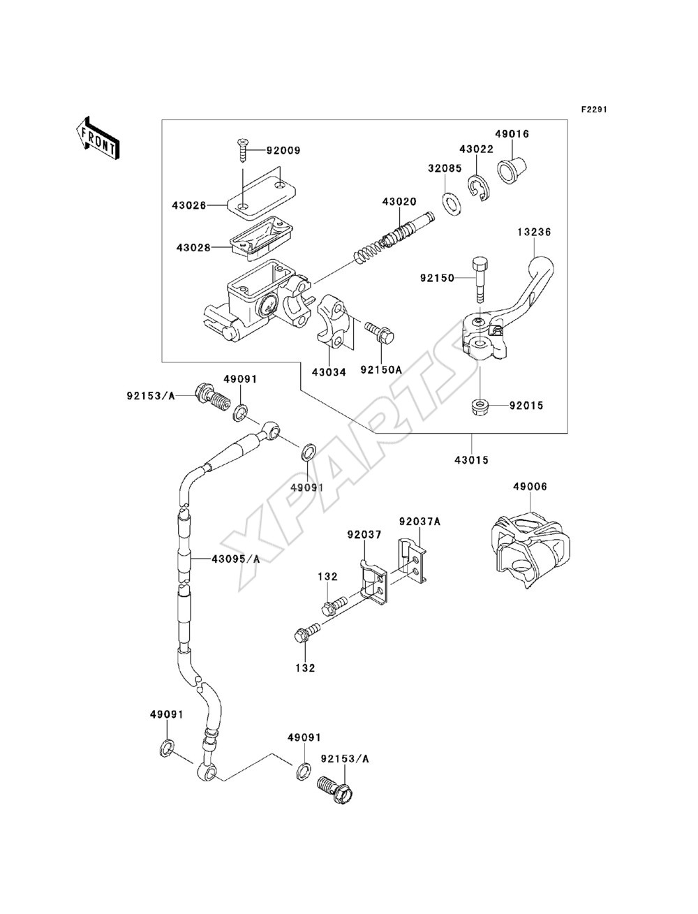 Billede til varegruppe Front Master Cylinder
