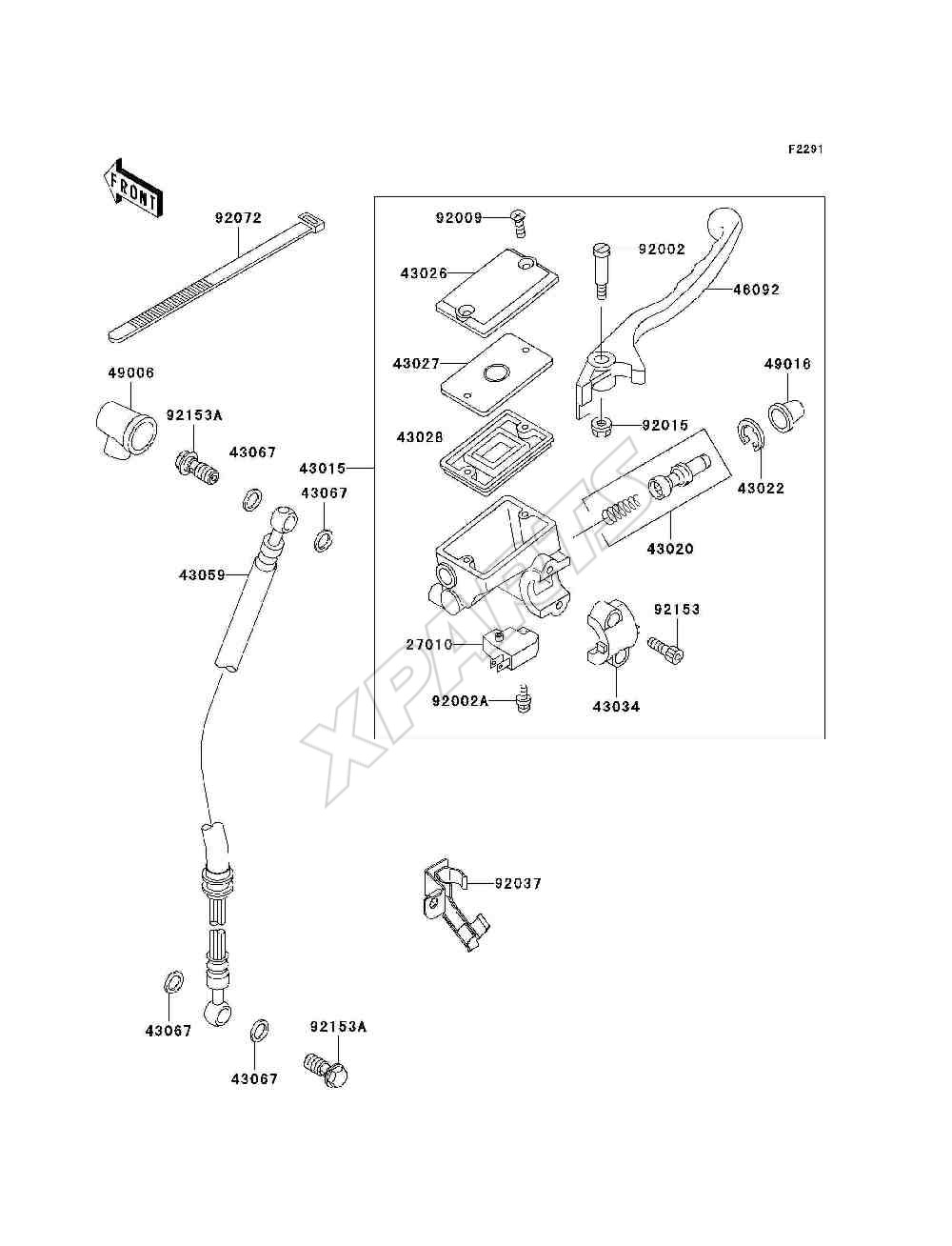 Picture for category Front Master Cylinder(F15-F18)