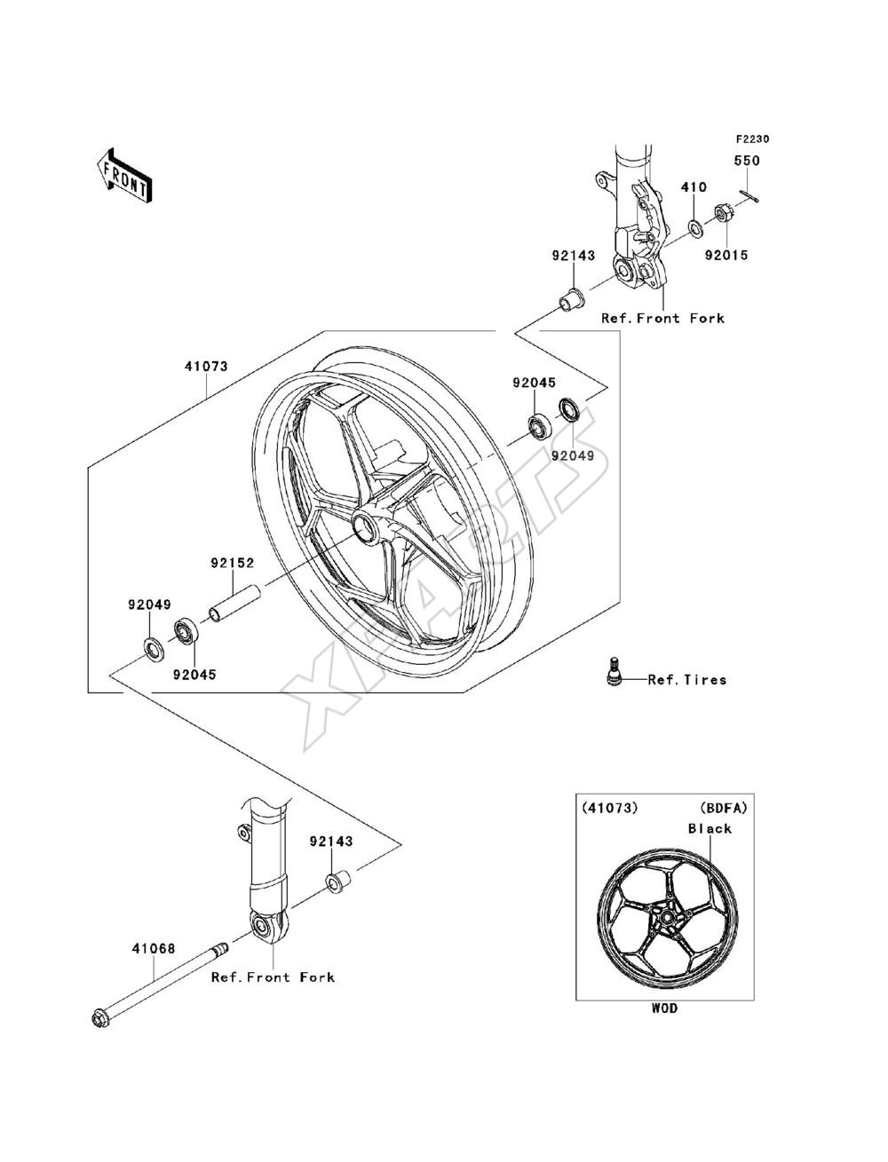 Billede til varegruppe Front Wheel