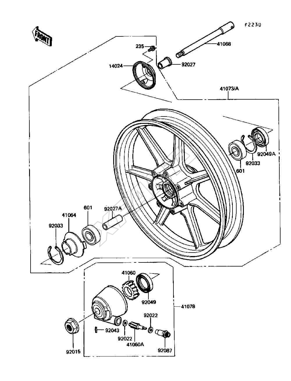 Billede til varegruppe Front Wheel