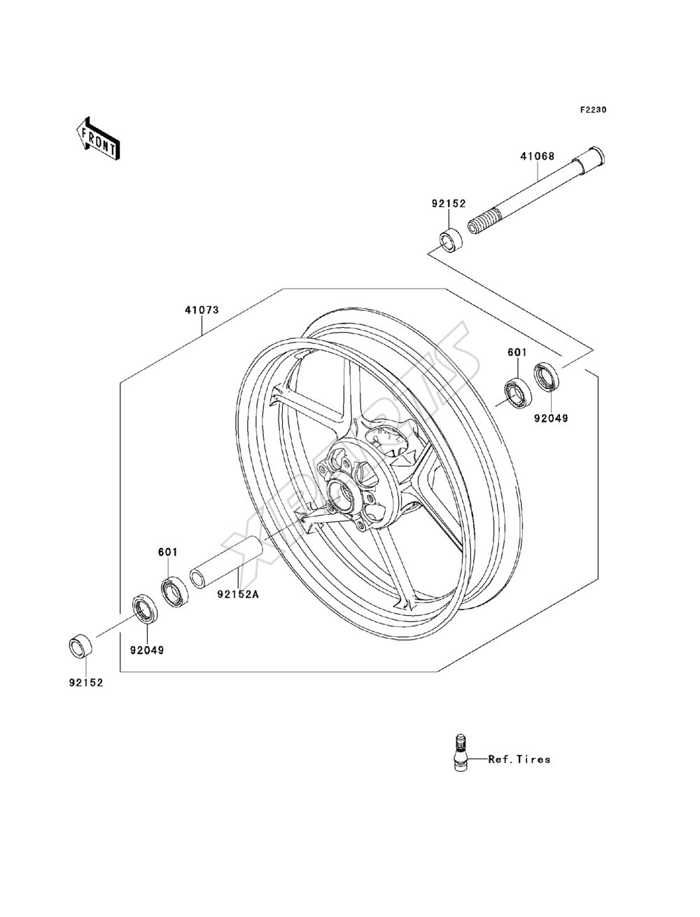 Billede til varegruppe Front Wheel