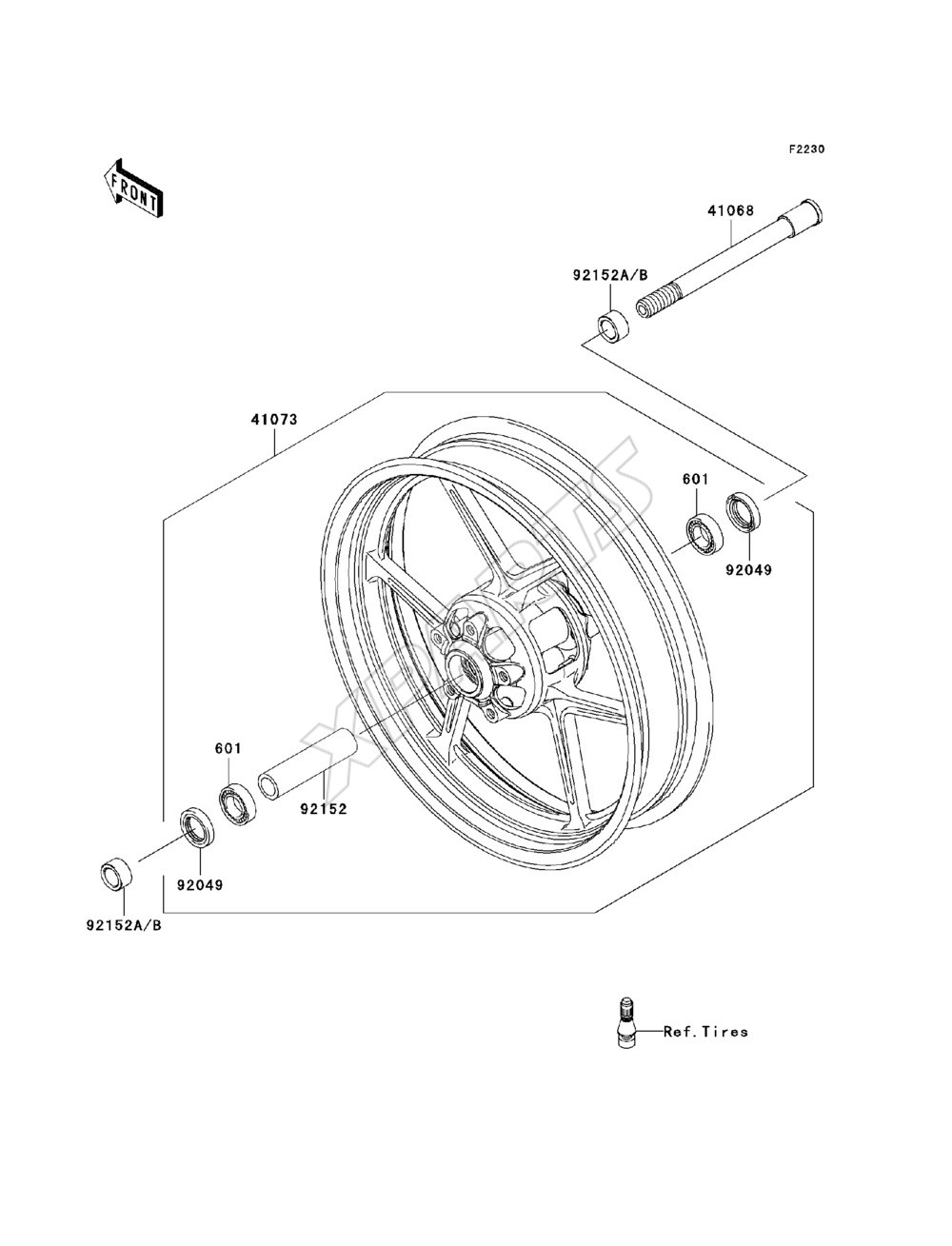 Billede til varegruppe Front Wheel