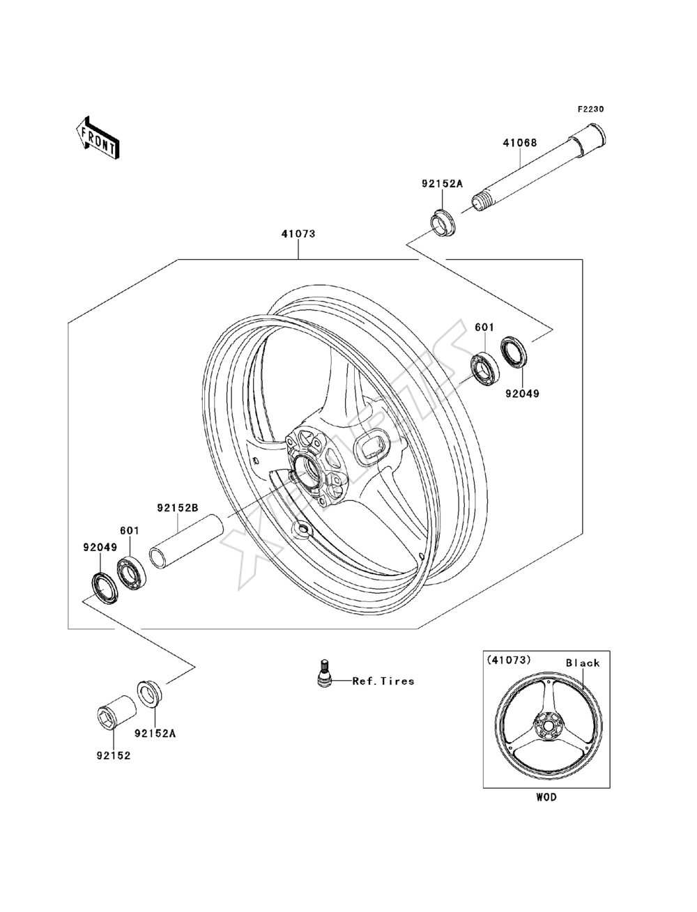 Billede til varegruppe Front Wheel