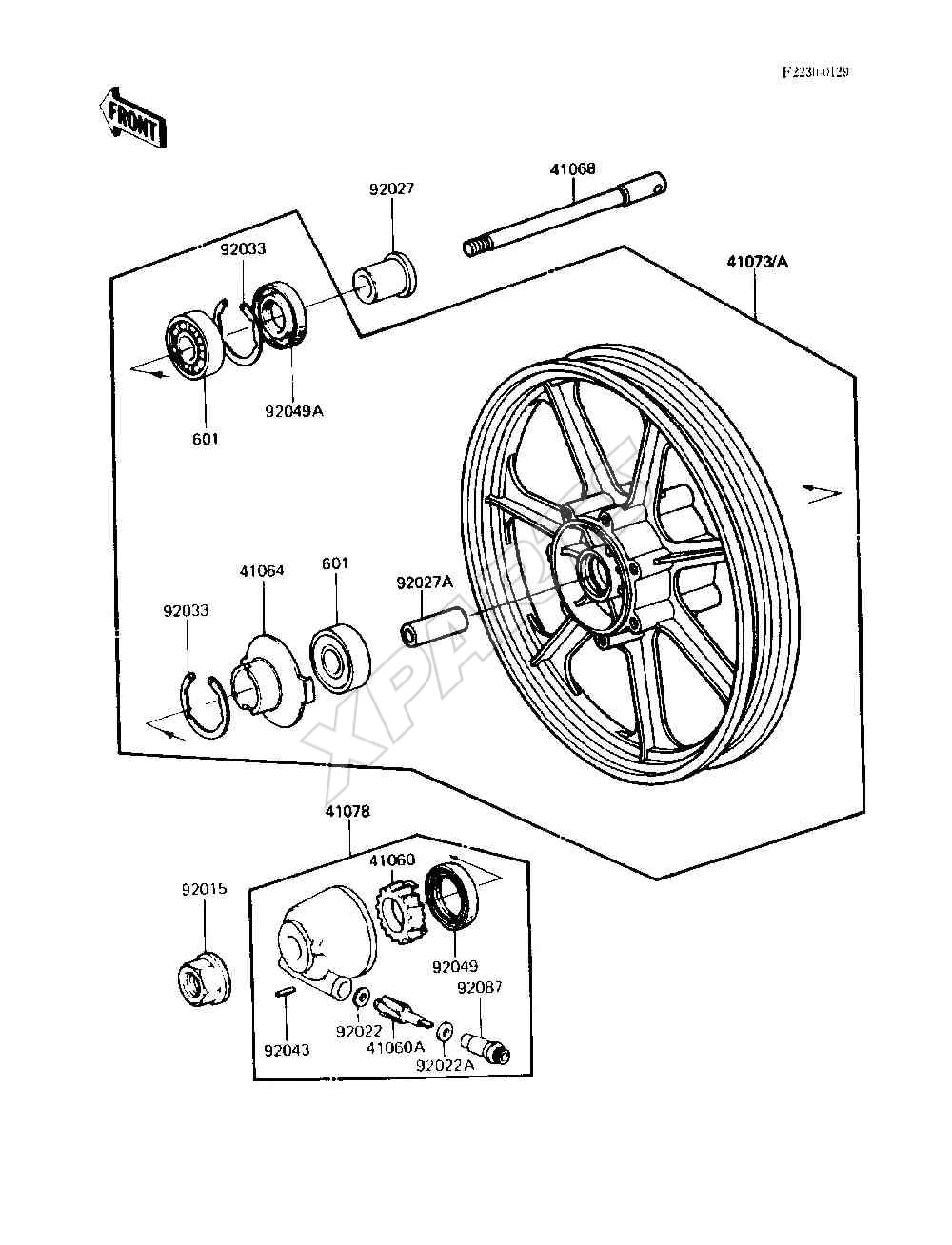Billede til varegruppe Front Wheel