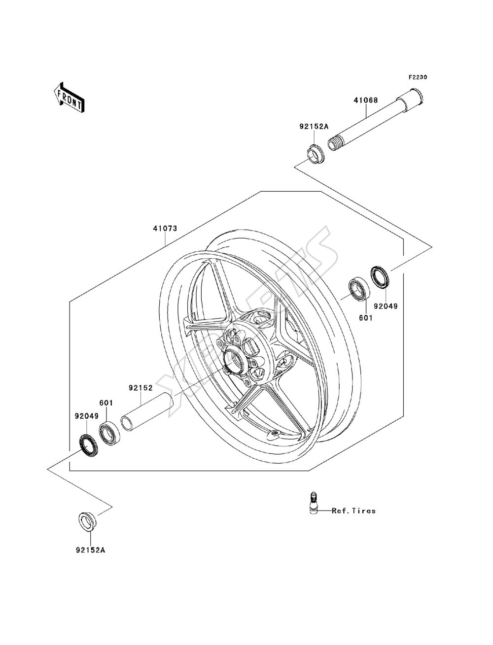 Billede til varegruppe Front Wheel
