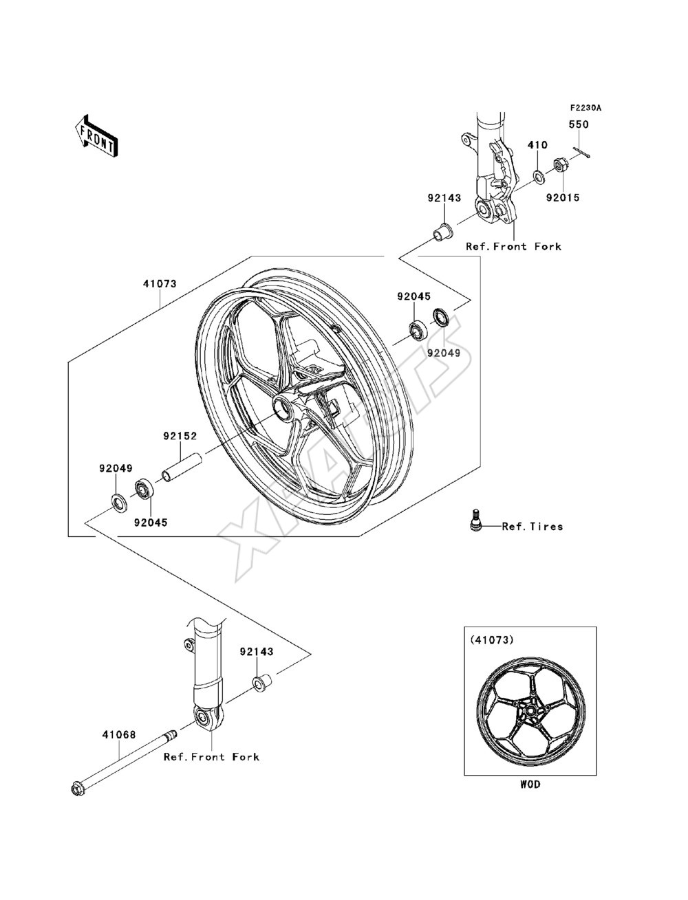 Picture for category Front Wheel(BESA)