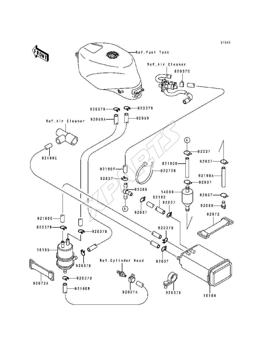Wiring Manual PDF: 2004 Kawasaki Z1000 Wiring Diagram