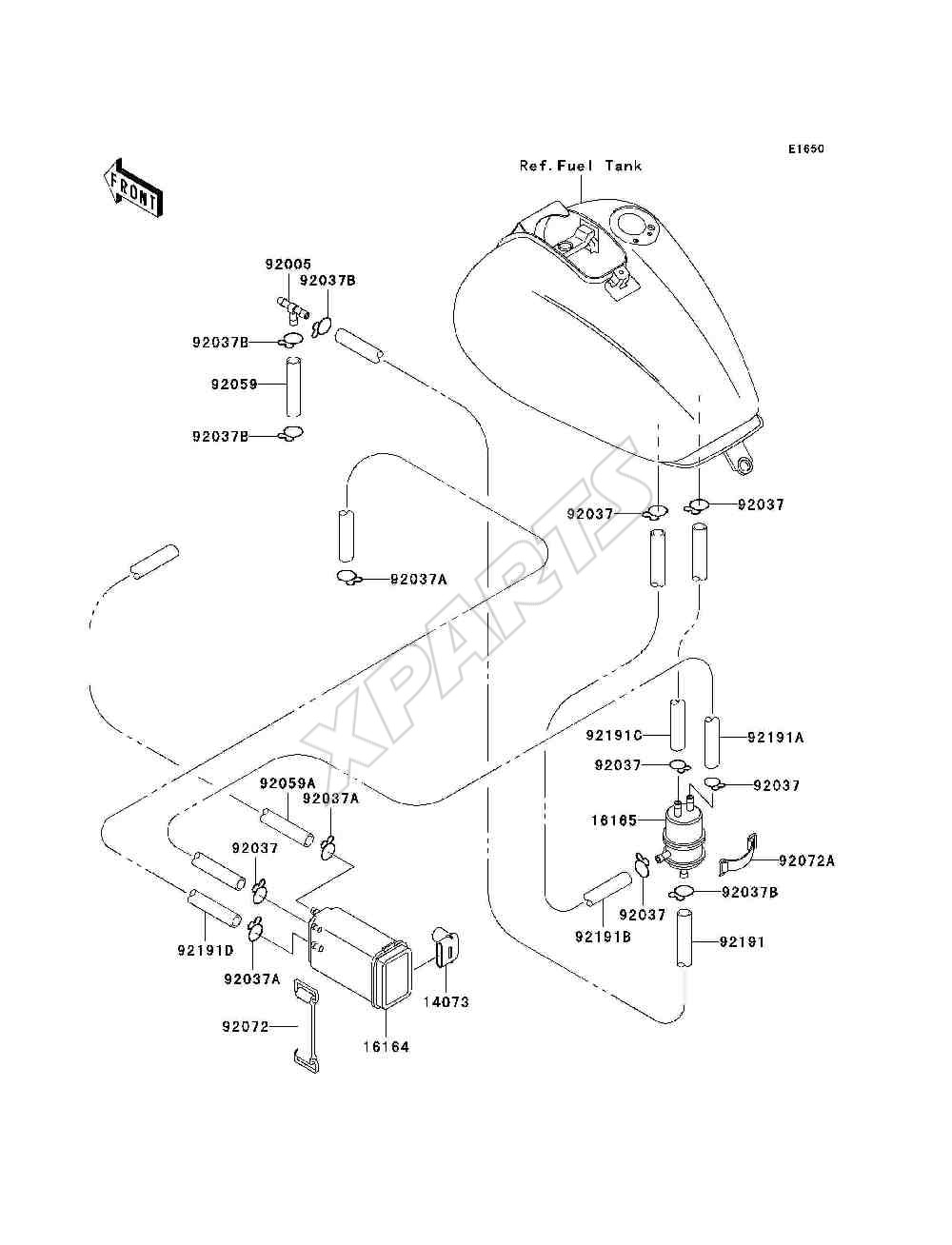Billede til varegruppe Fuel Evaporative System(CA)