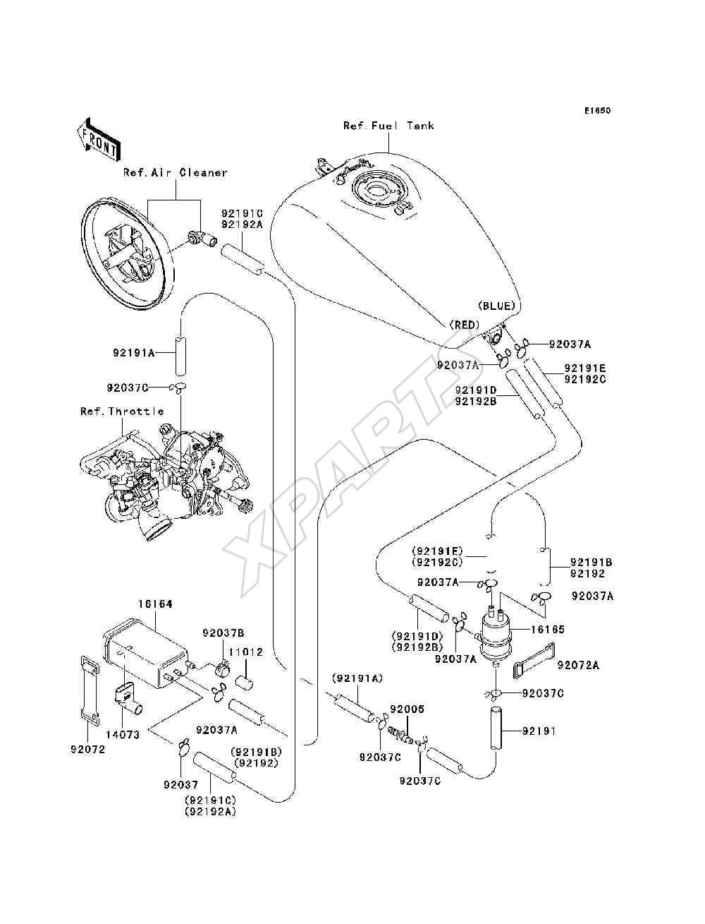 Billede til varegruppe Fuel Evaporative System(CA)