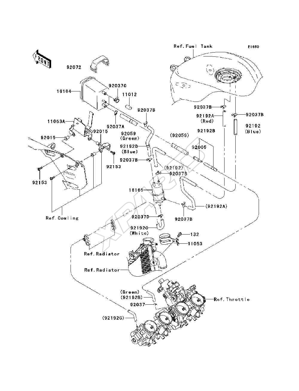 Bild für Kategorie Fuel Evaporative System(CA)