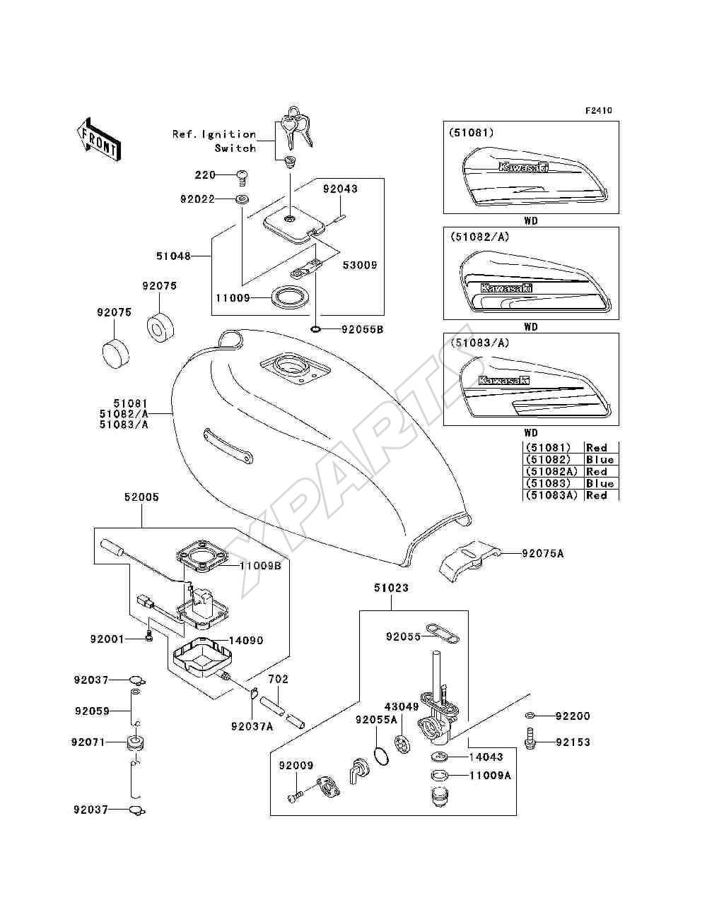 Billede til varegruppe Fuel Tank