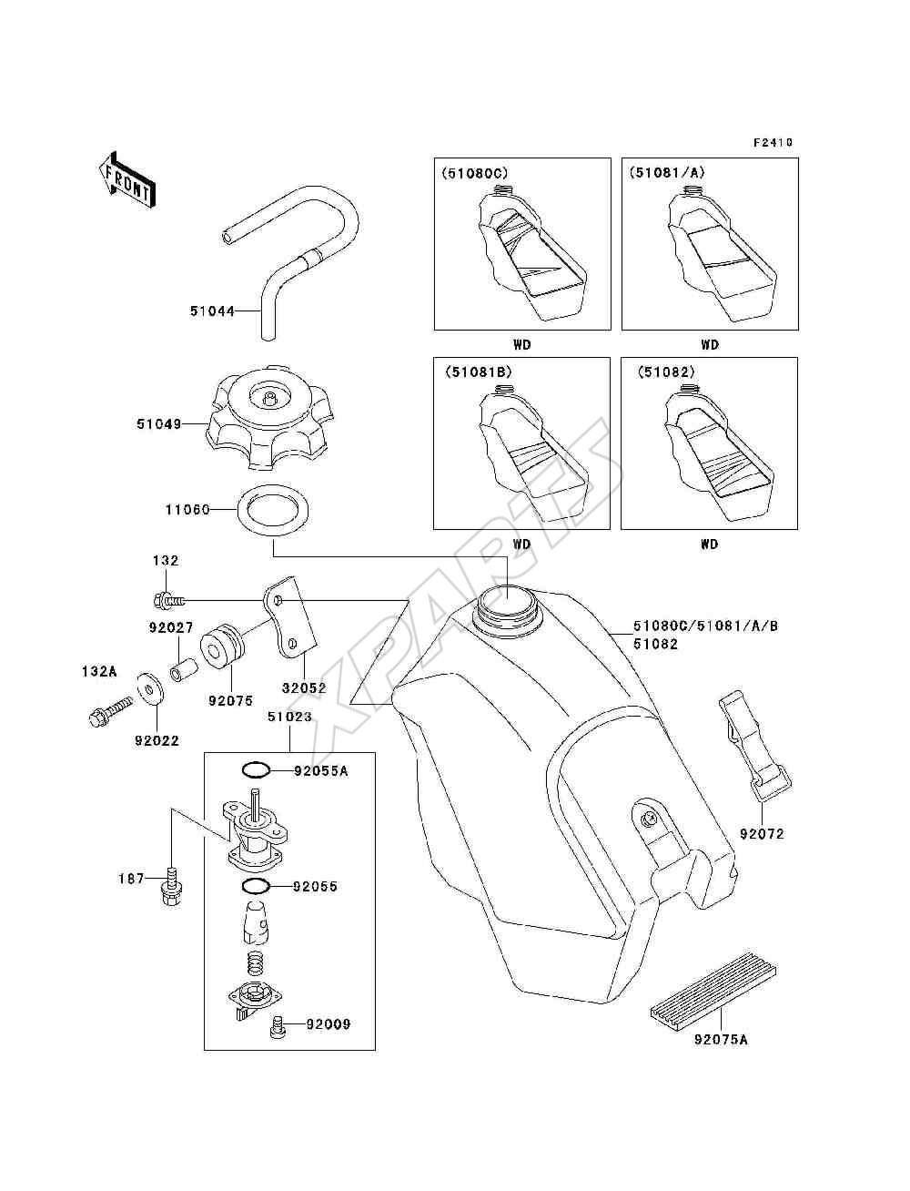 Billede til varegruppe Fuel Tank
