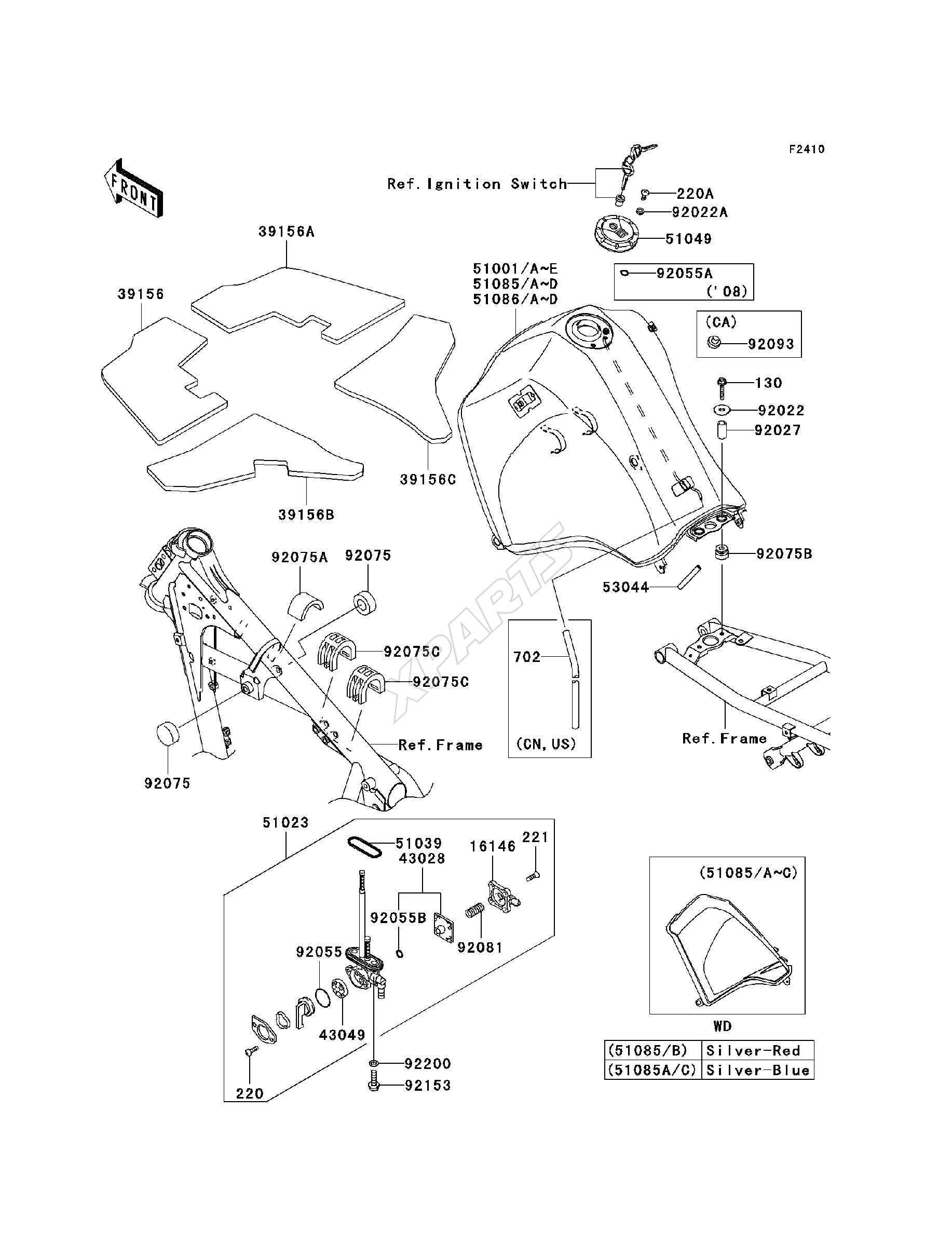 Billede til varegruppe Fuel Tank