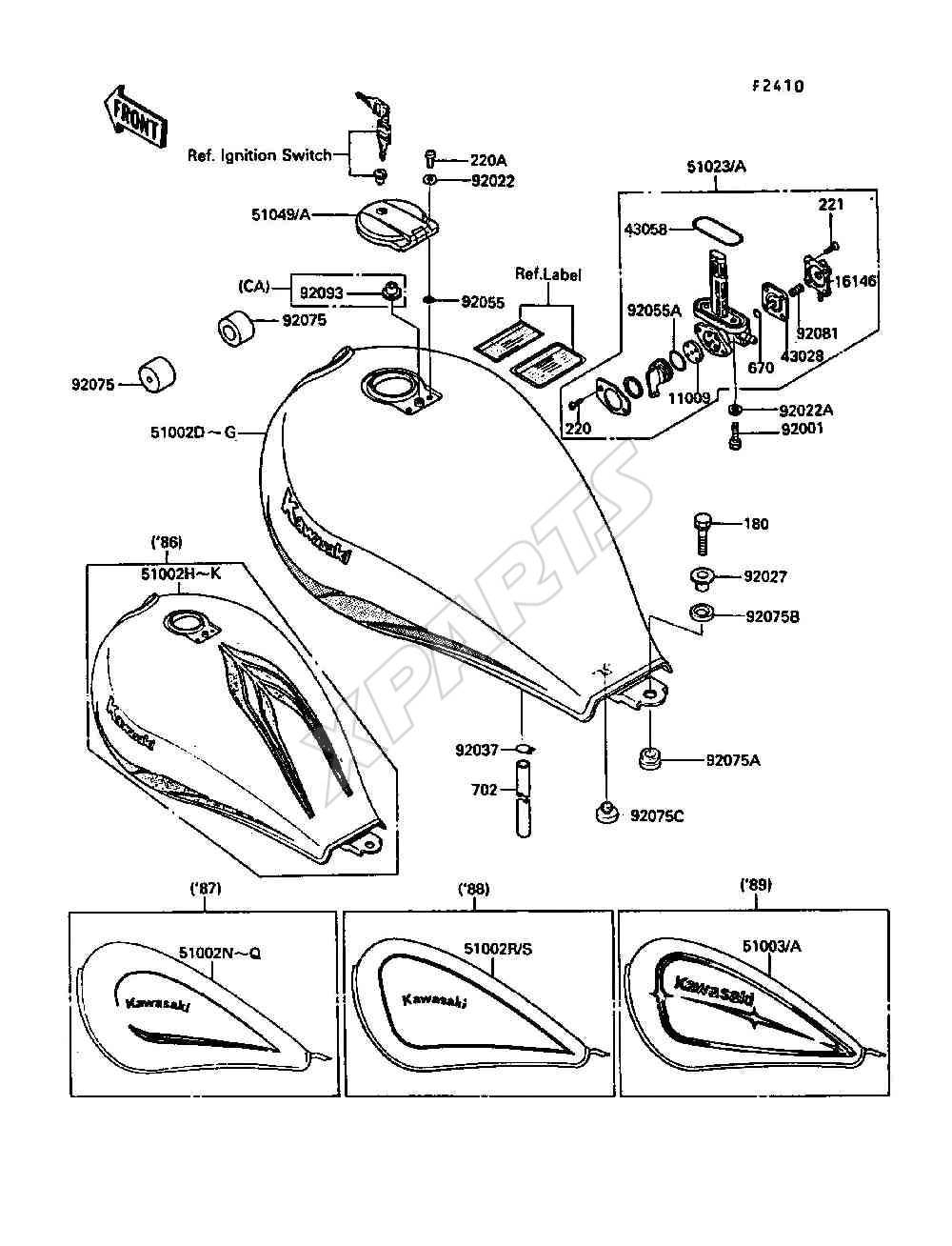 Billede til varegruppe Fuel Tank