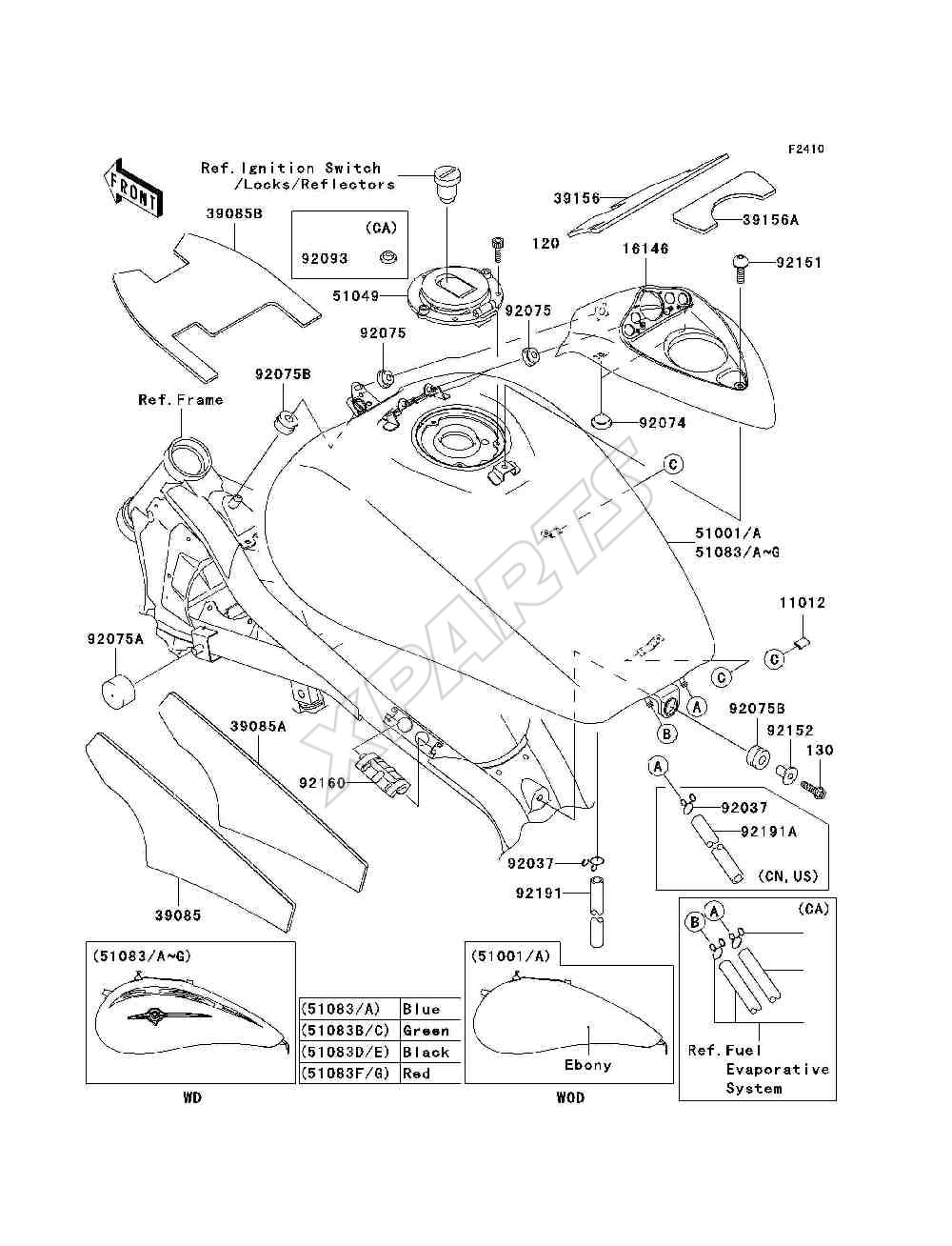 Billede til varegruppe Fuel Tank