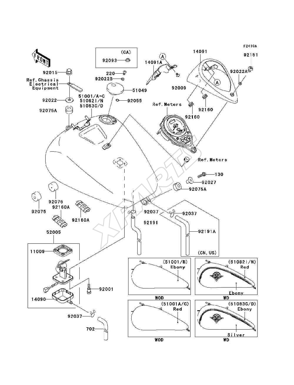 Billede til varegruppe Fuel Tank(R2-R5)