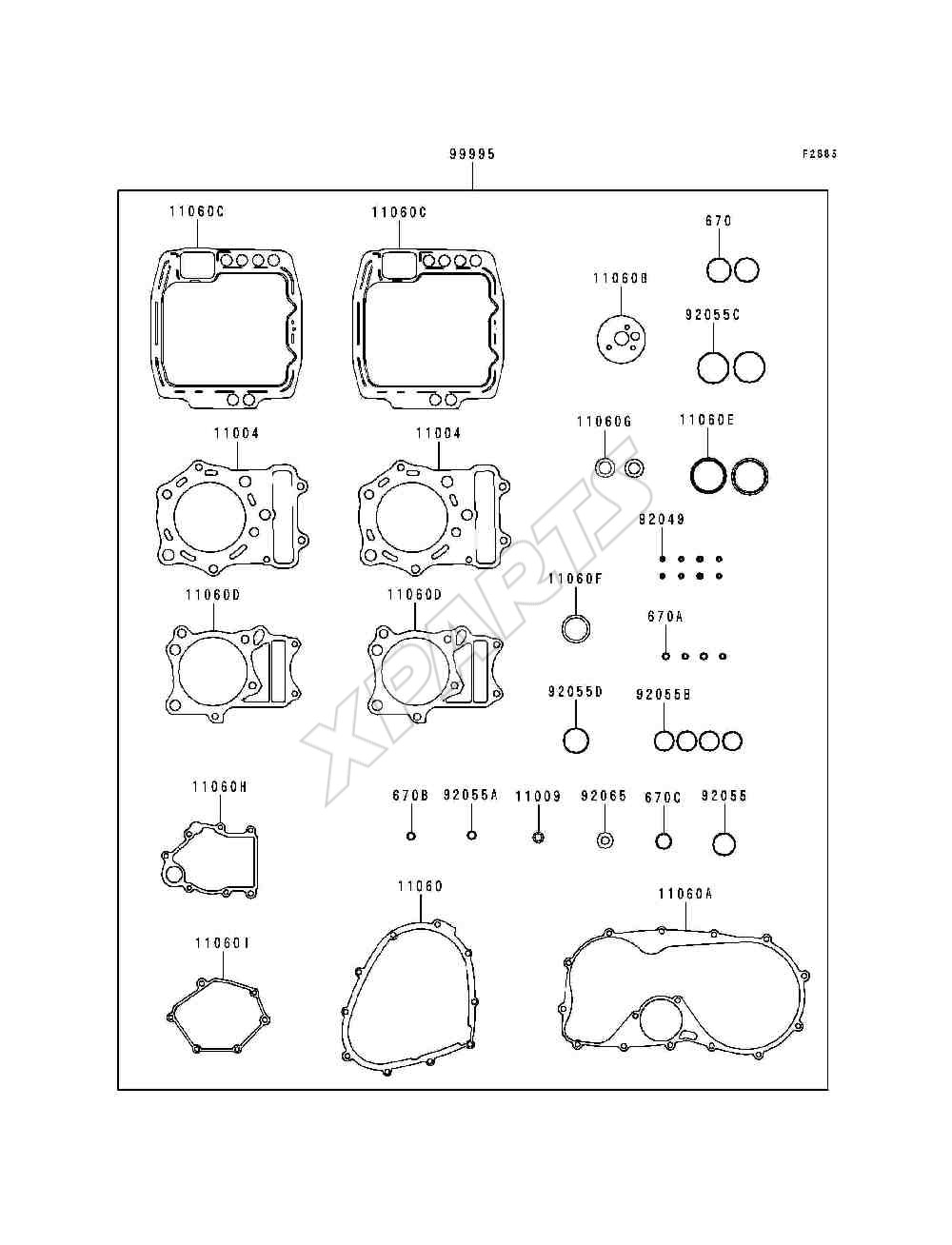 Billede til varegruppe Gasket Kit