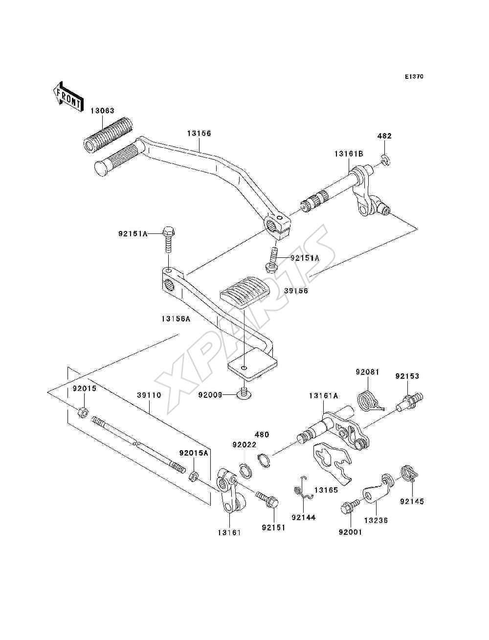 Billede til varegruppe Gear Change Mechanism(R1-R3)