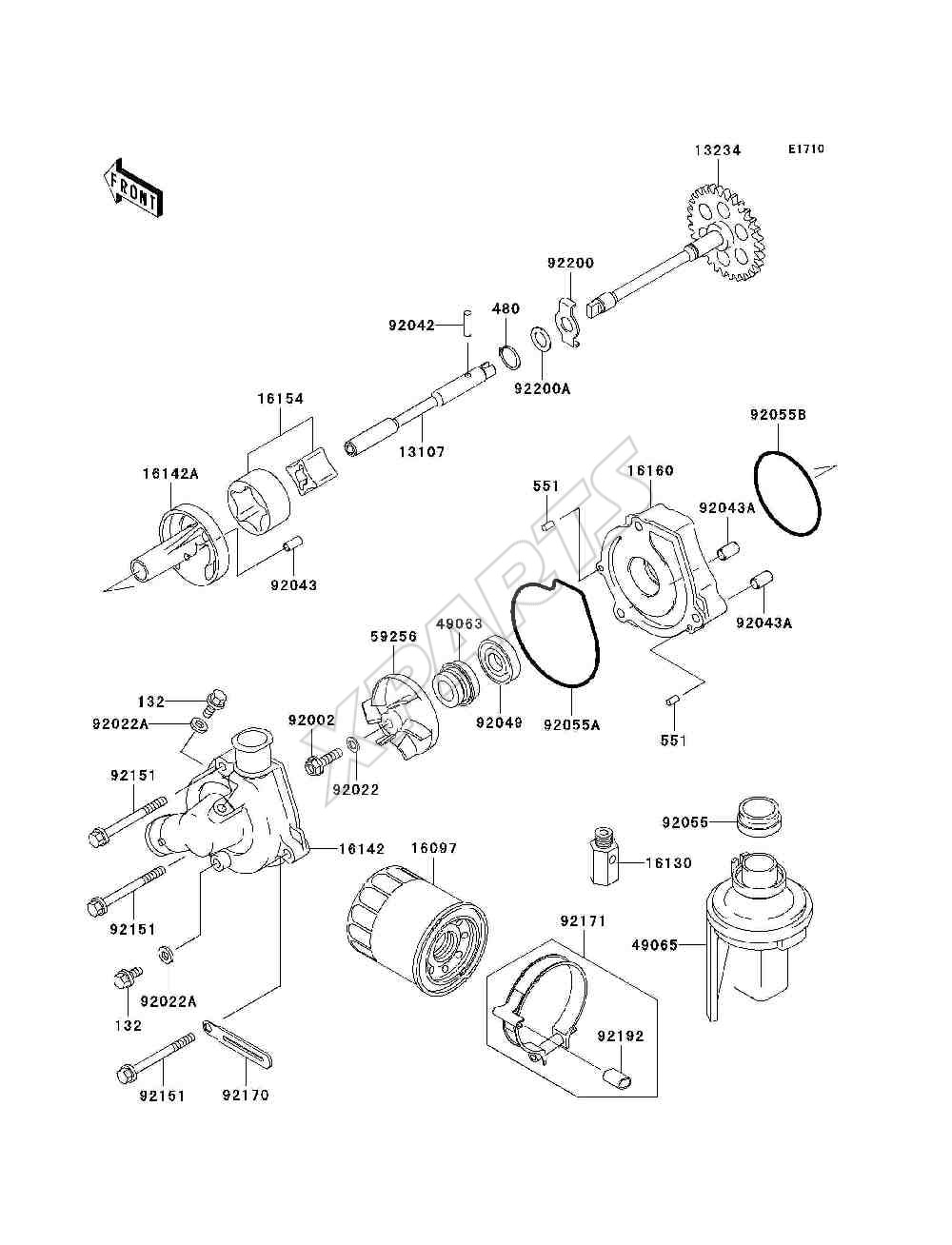 Billede til varegruppe Oil Pump / Oil Filter