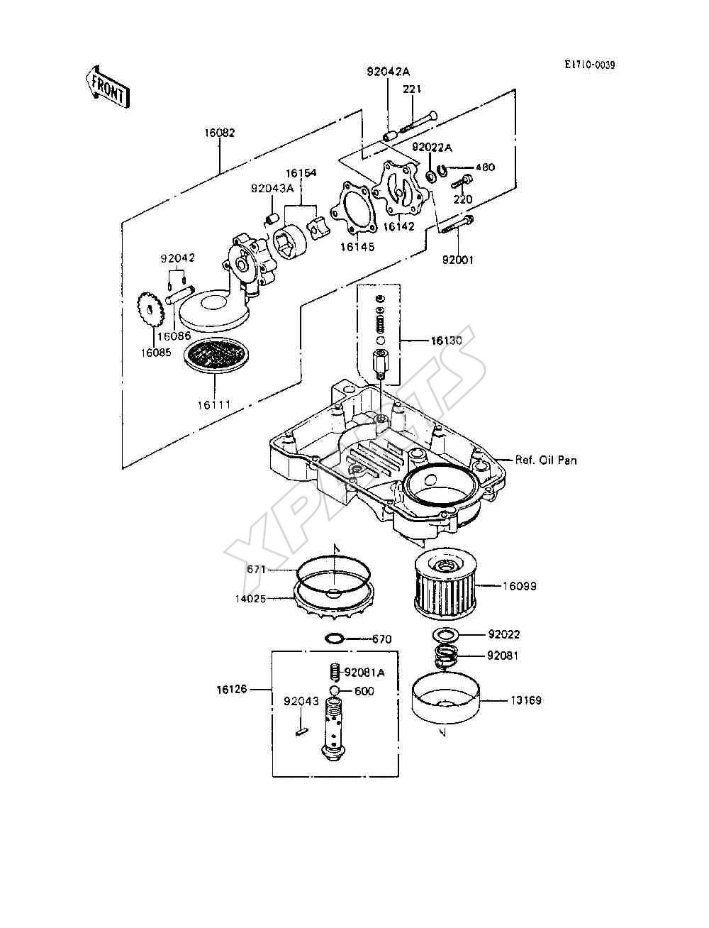 Billede til varegruppe Oil Pump / Oil Filter