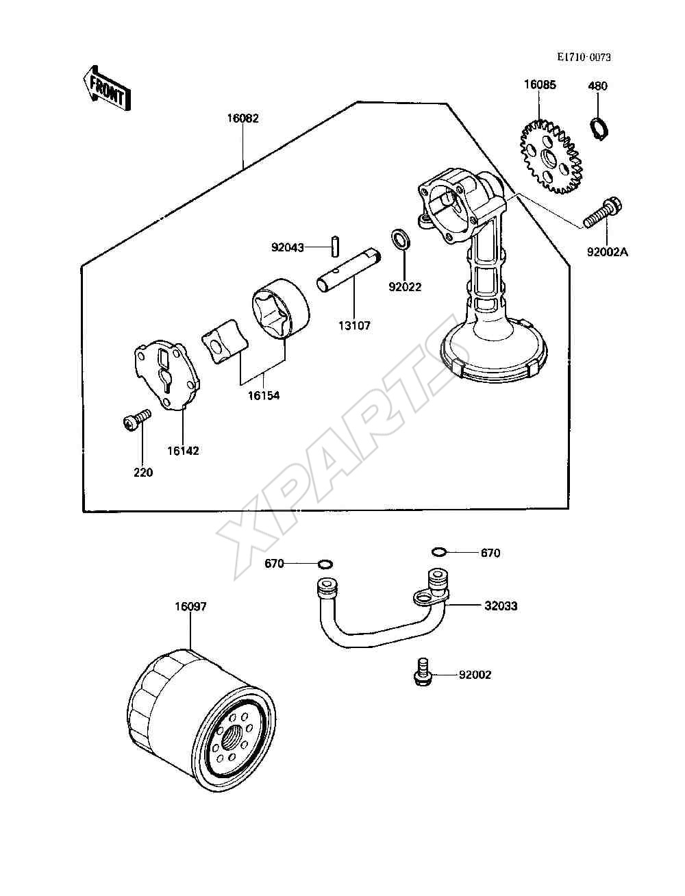 Billede til varegruppe Oil Pump(EN450AE000001&NAMI.029479)