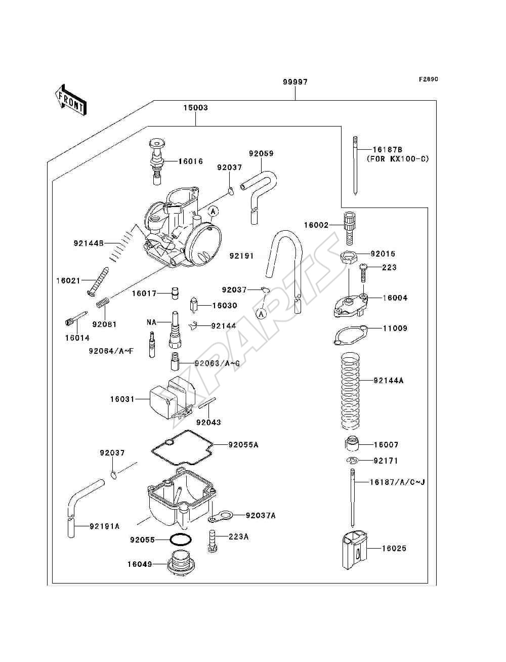 Billede til varegruppe Optional Parts(Carburetor)