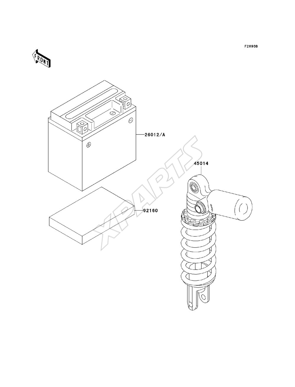 Billede til varegruppe Optional Parts(ZX-7RR Battery)