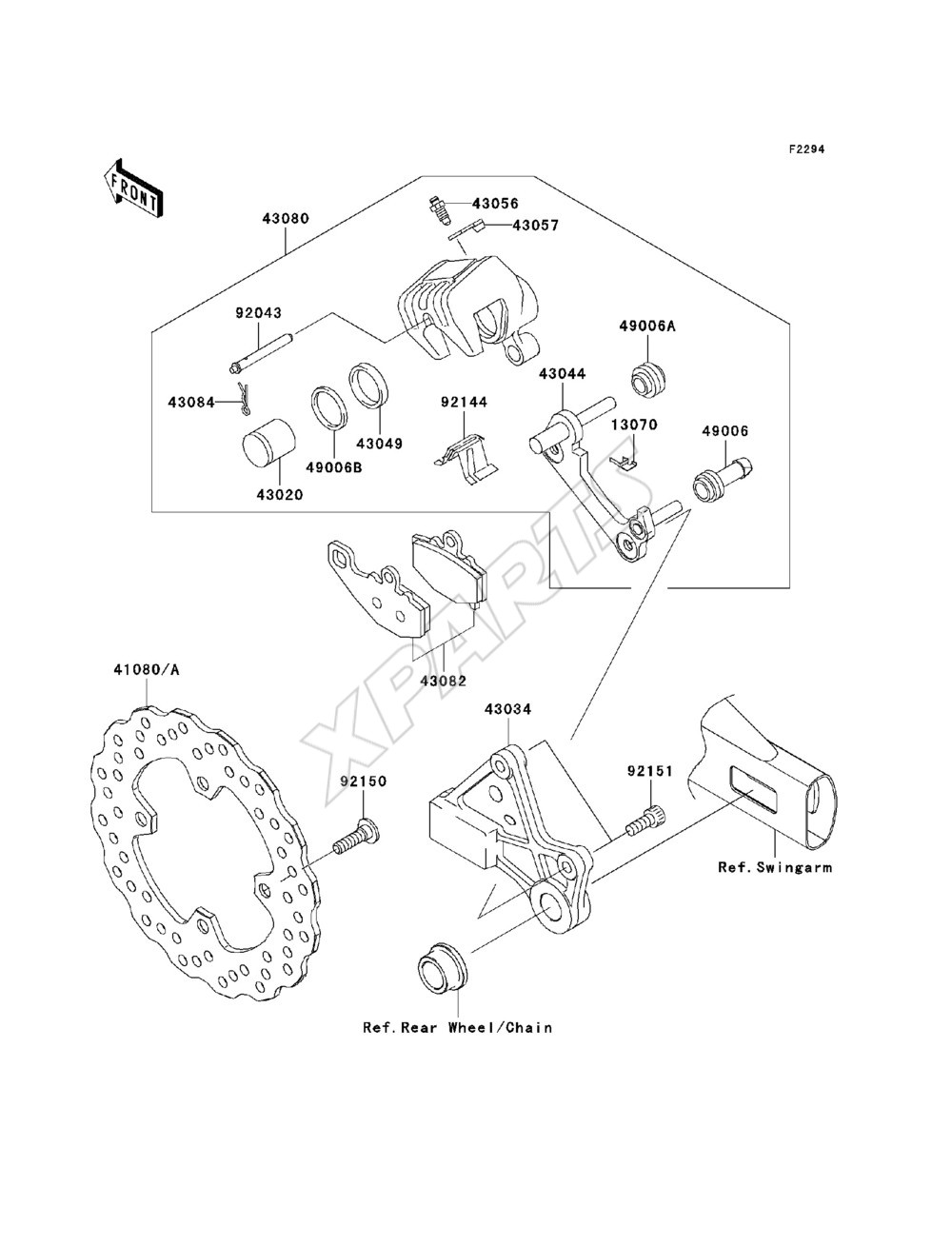 Billede til varegruppe Rear Brake