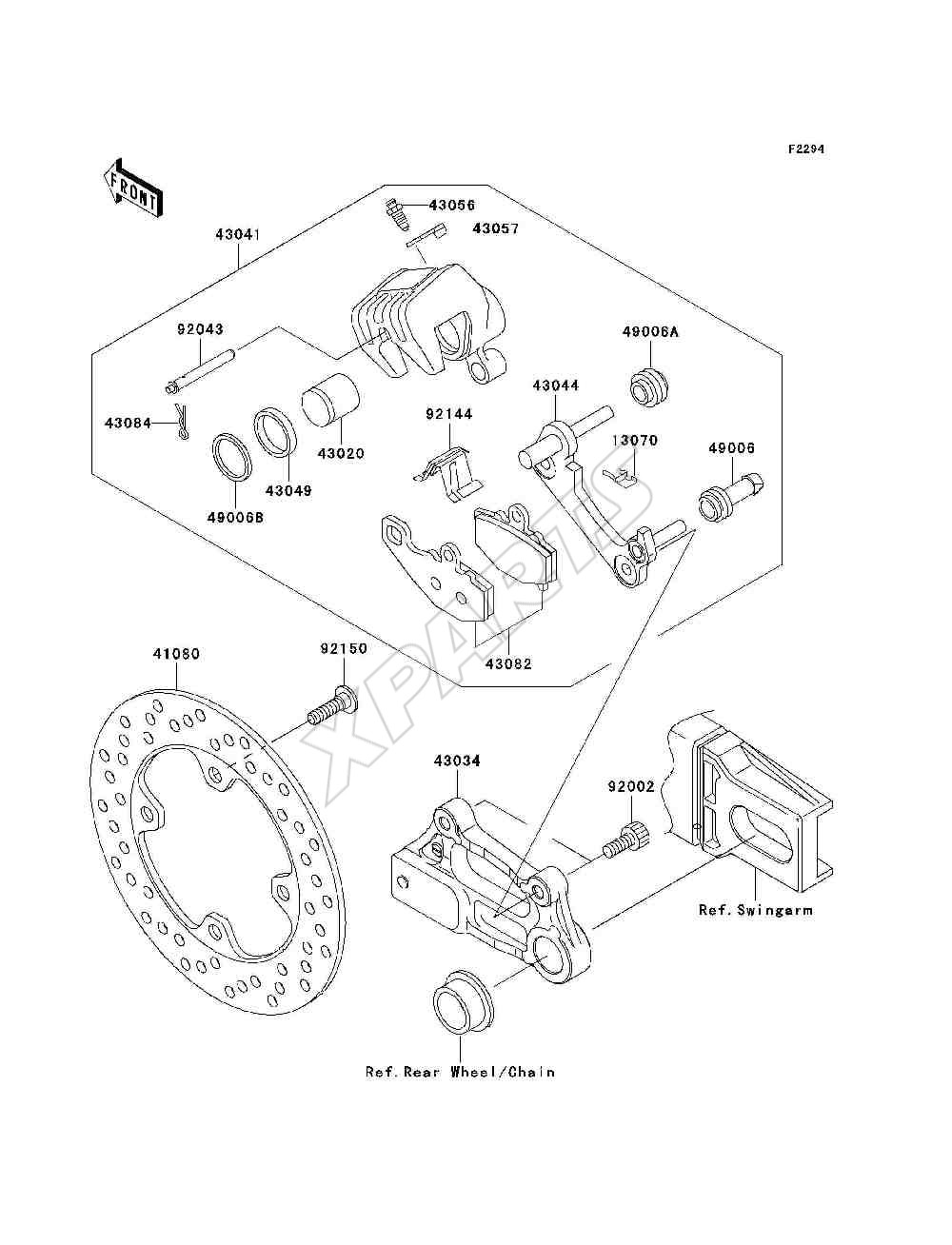 Billede til varegruppe Rear Brake