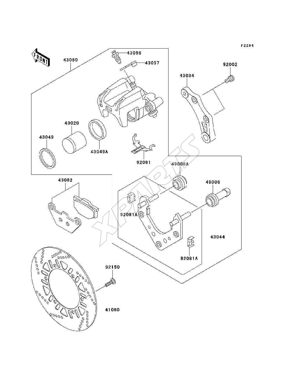 Billede til varegruppe Rear Brake