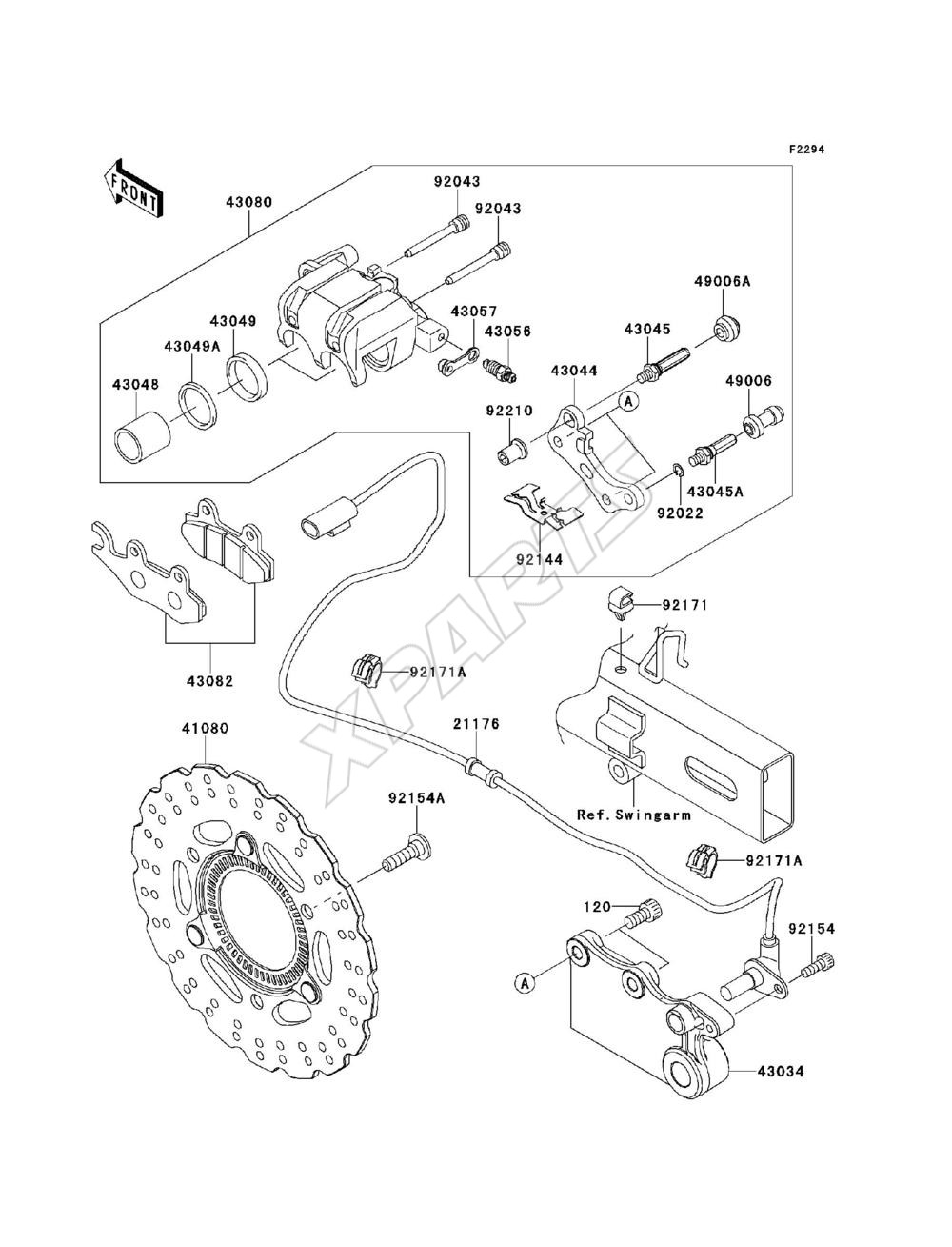 Billede til varegruppe Rear Brake