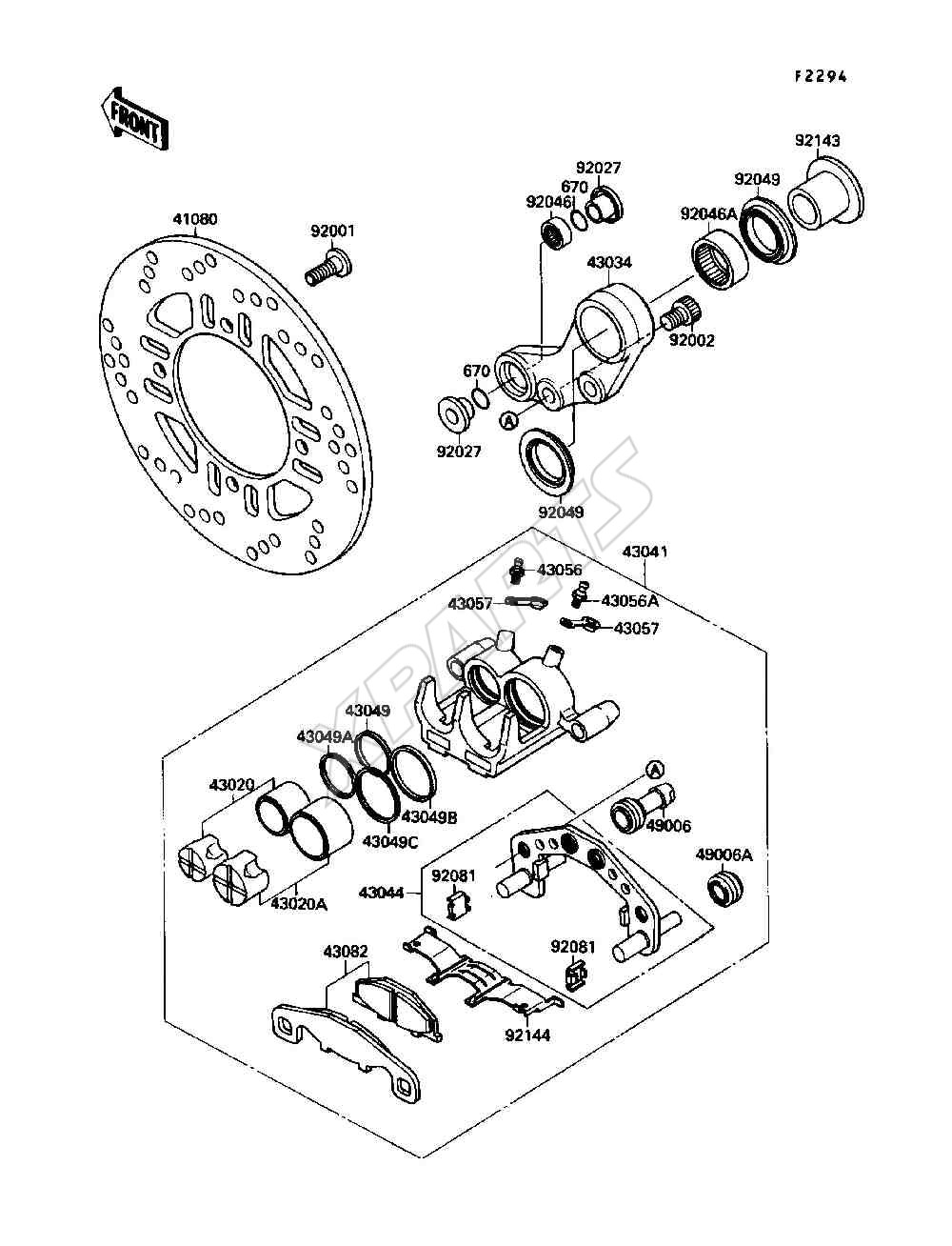 Billede til varegruppe Rear Brake
