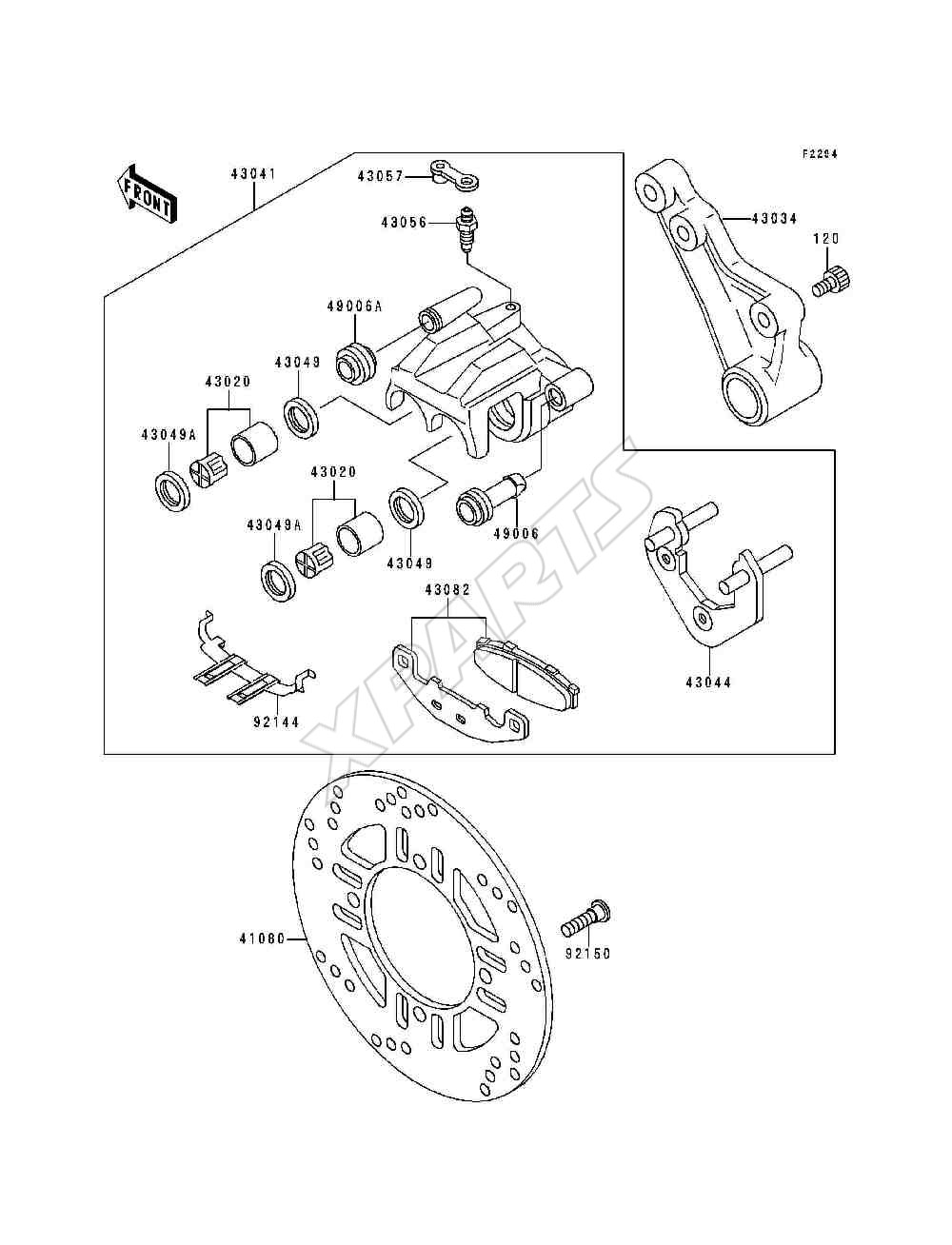 Billede til varegruppe Rear Brake