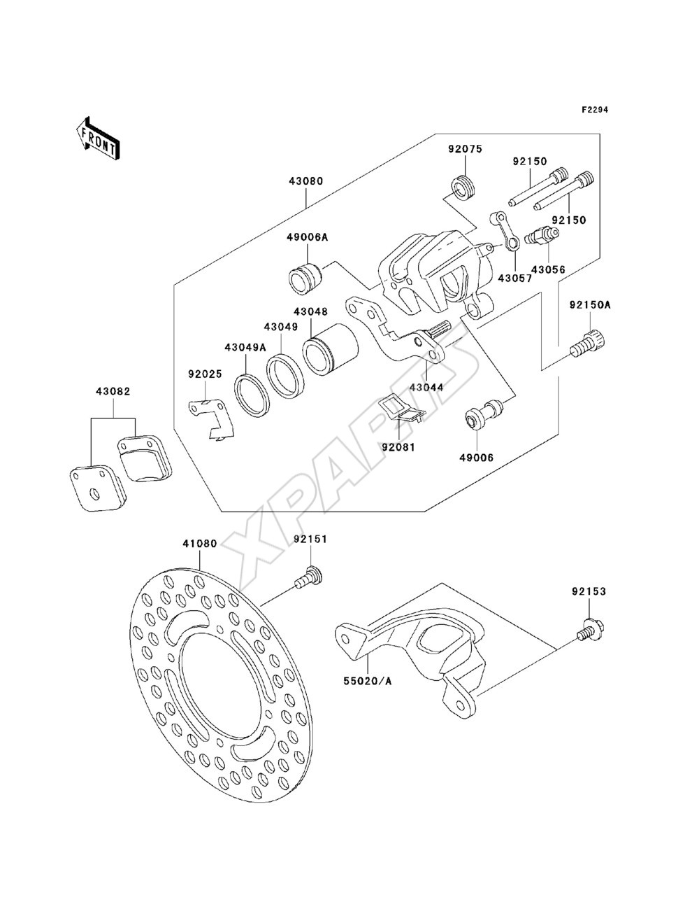Billede til varegruppe Rear Brake