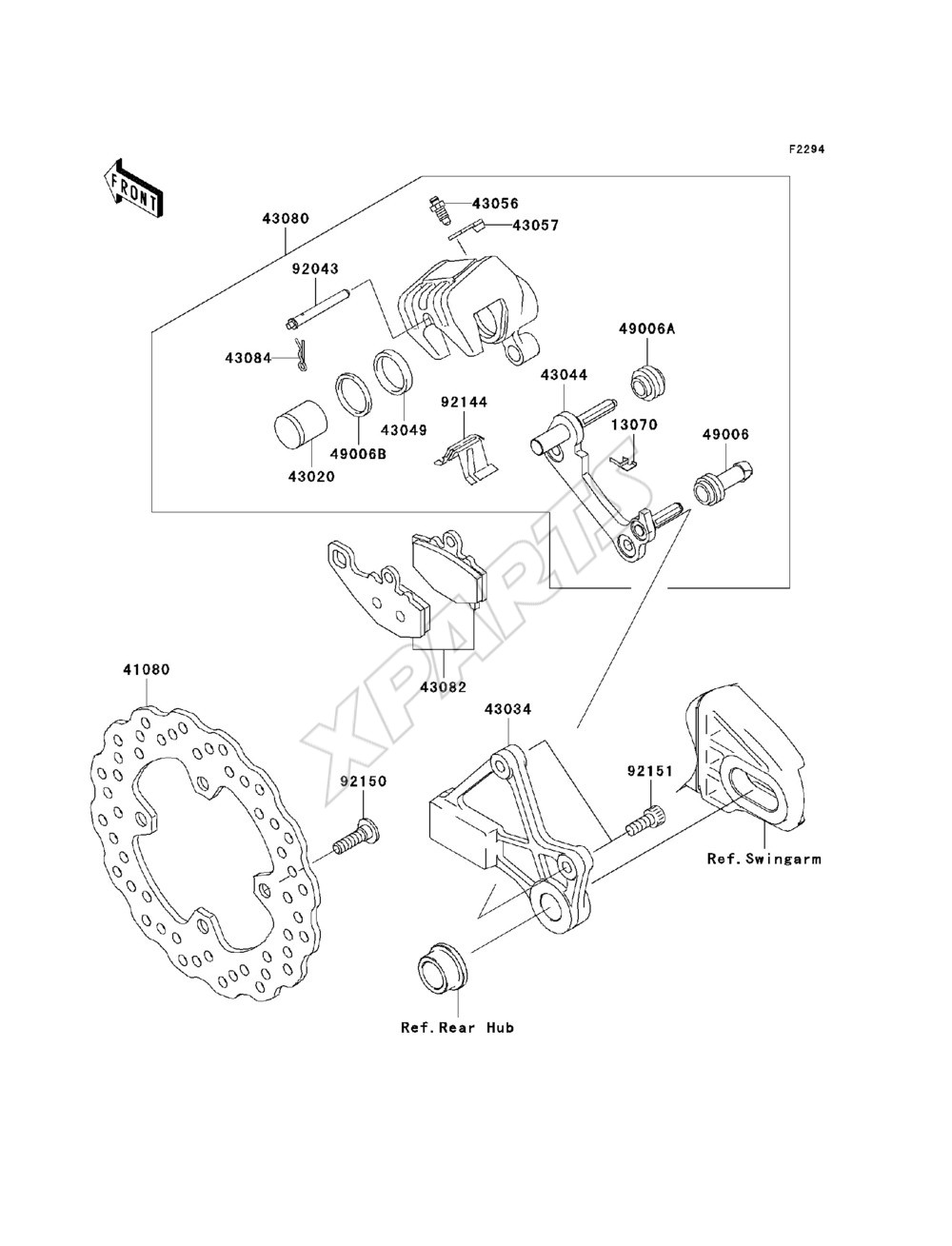 Billede til varegruppe Rear Brake