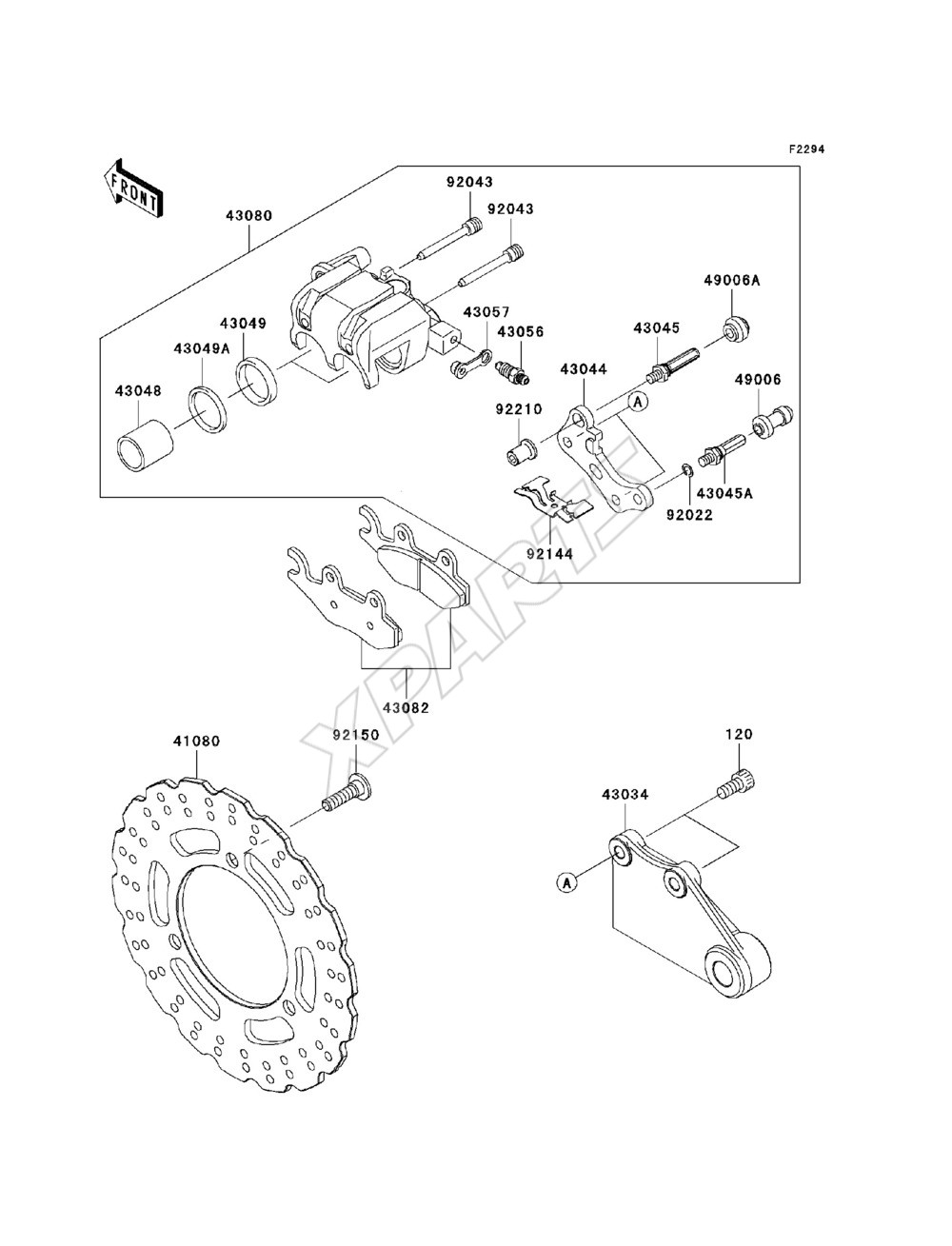 Billede til varegruppe Rear Brake