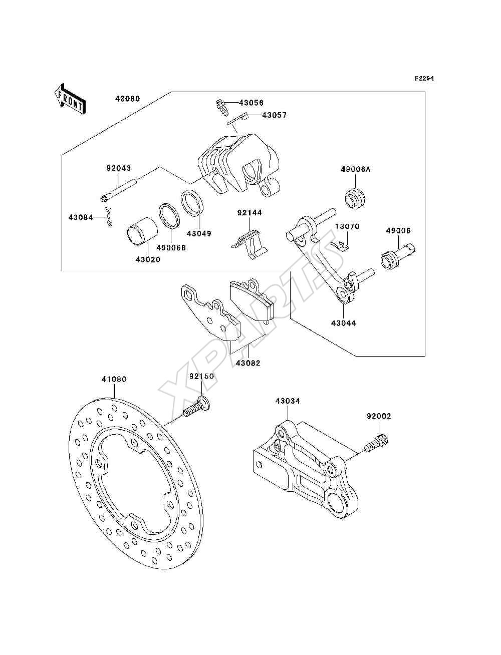 Billede til varegruppe Rear Brake