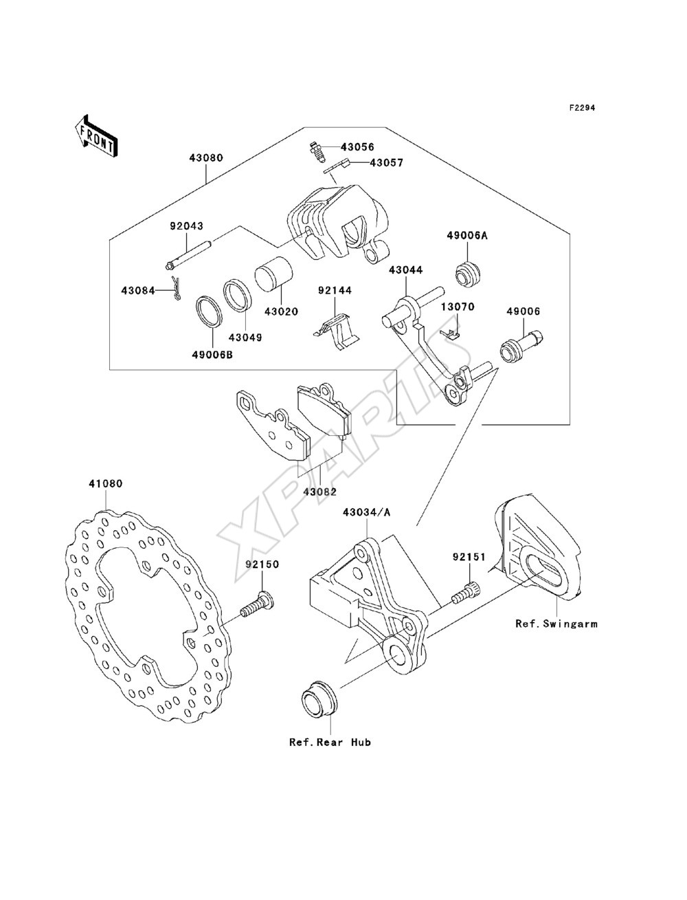 Billede til varegruppe Rear Brake