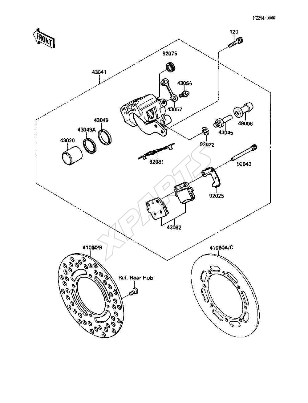 Billede til varegruppe Rear Brake