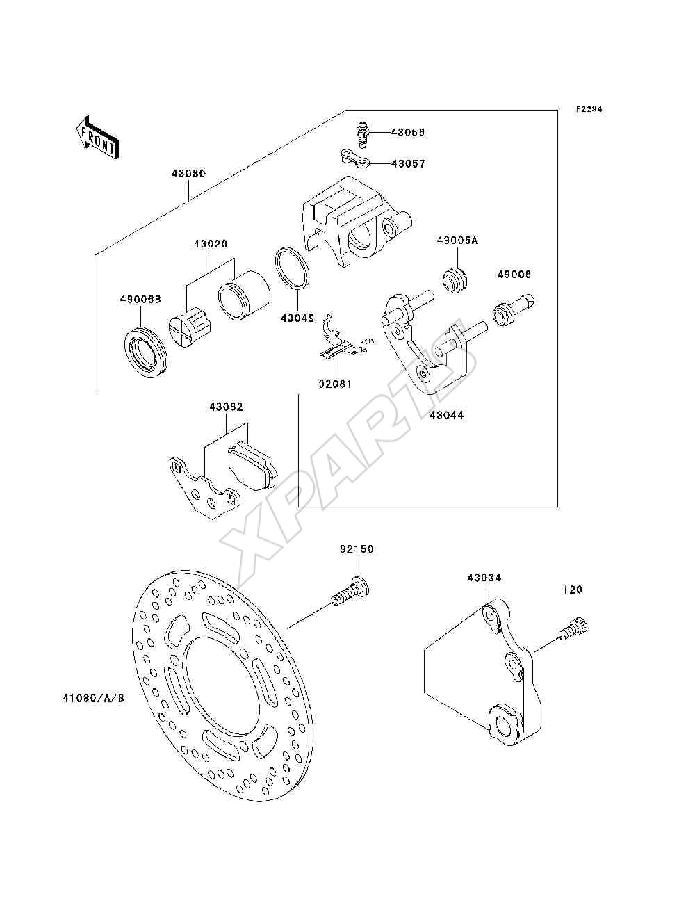 Billede til varegruppe Rear Brake