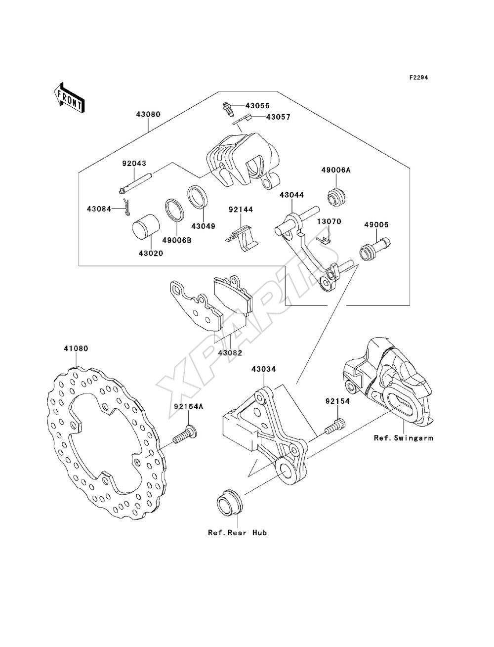 Billede til varegruppe Rear Brake