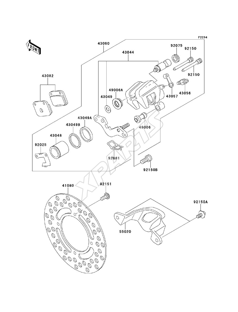 Billede til varegruppe Rear Brake