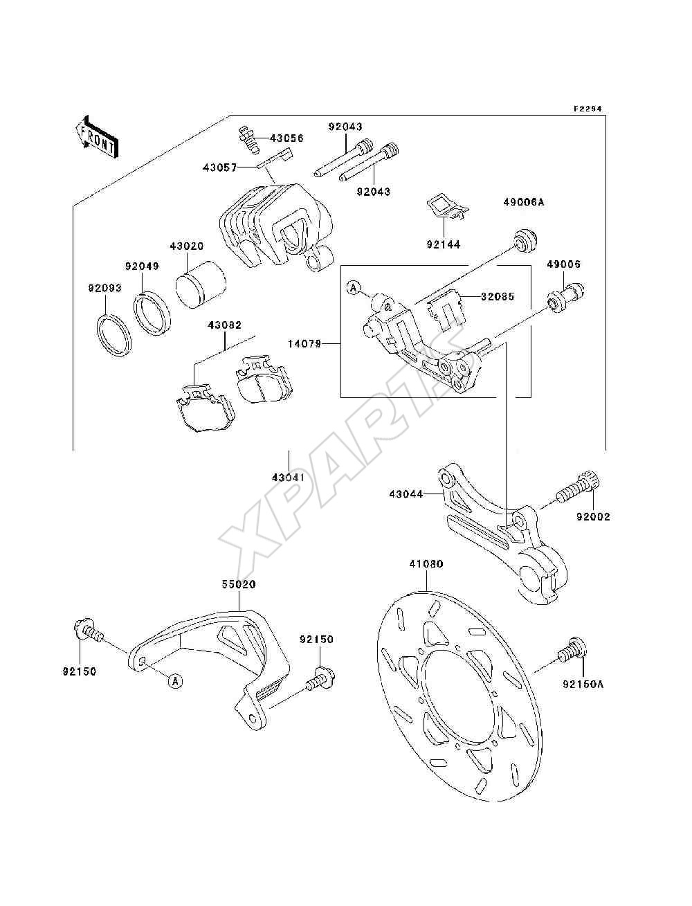 Picture for category Rear Brake(A10)