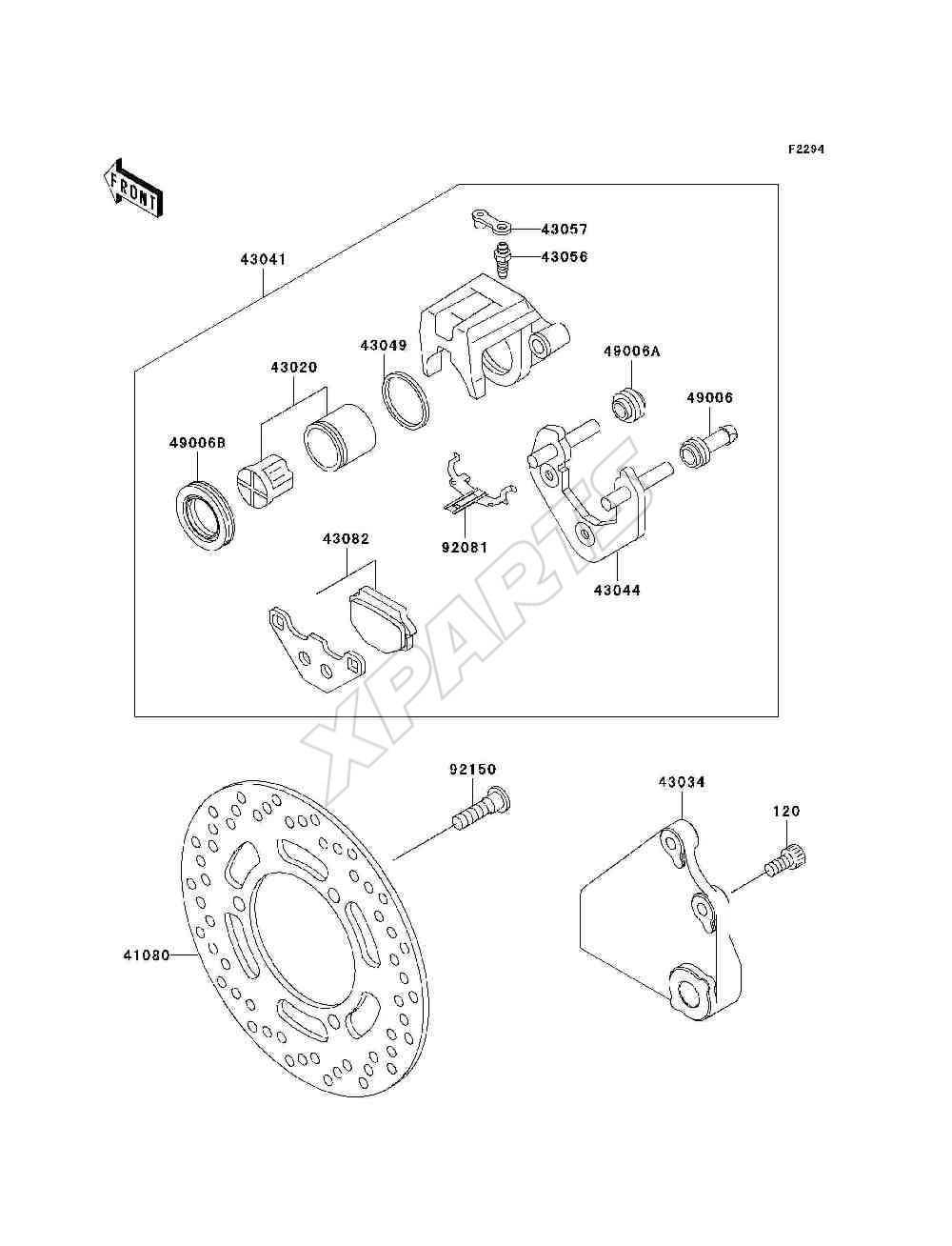 Picture for category Rear Brake(D10)